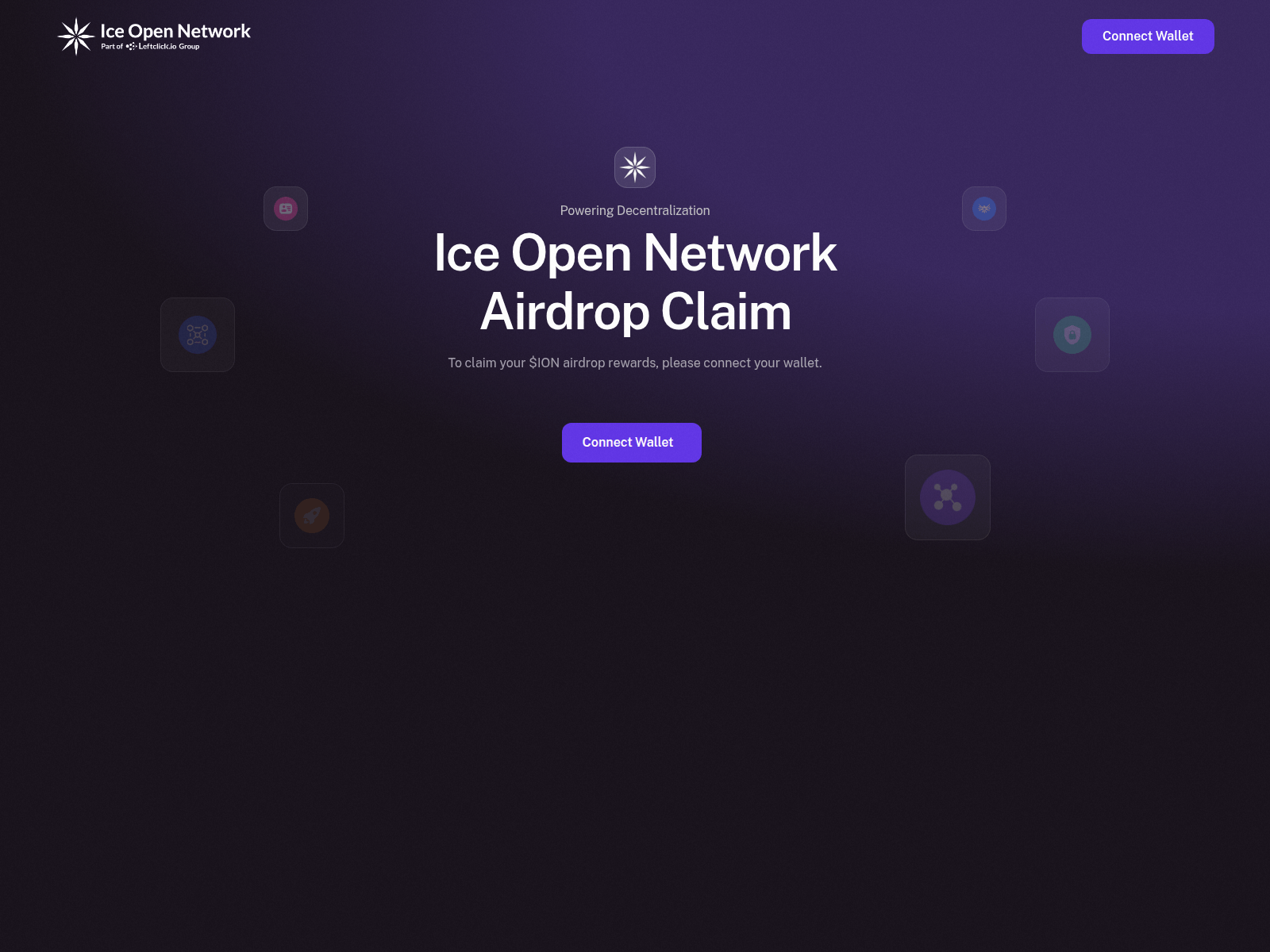 Screenshot of airdrop-ion.live