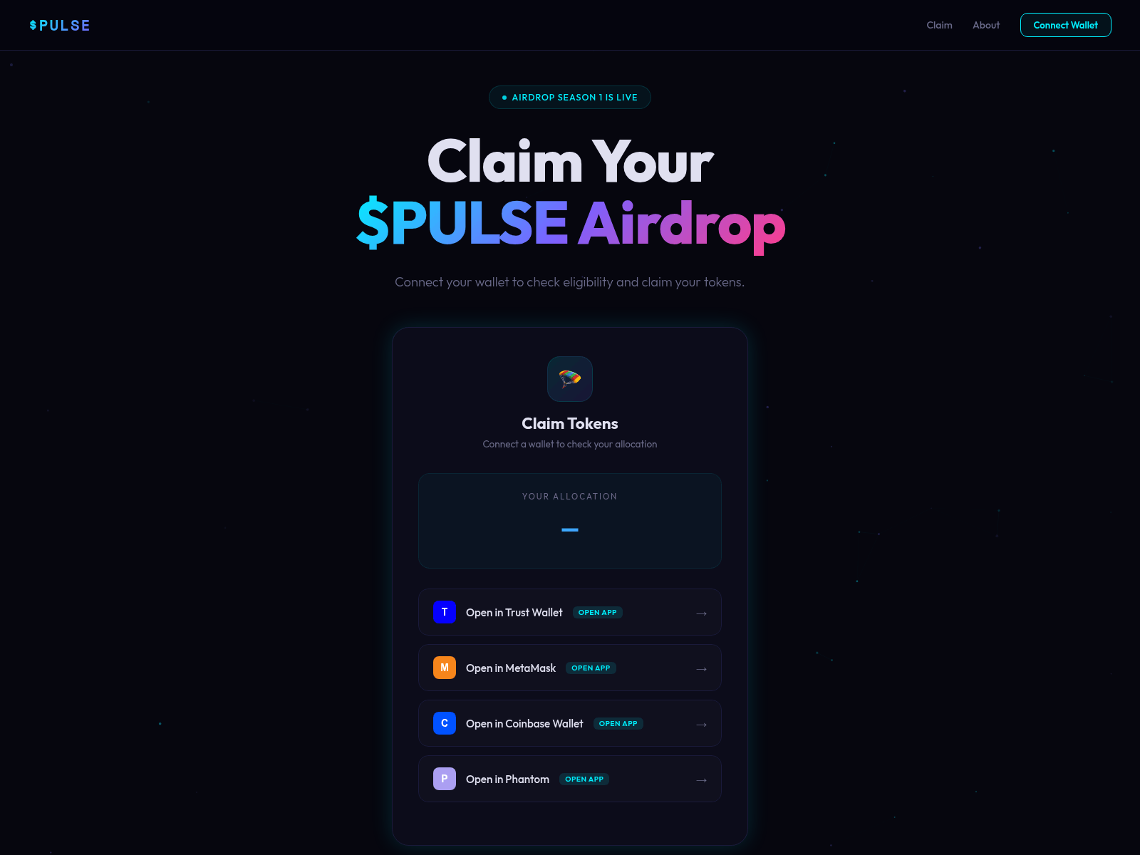 Screenshot of www.pulseairdrop.sbs