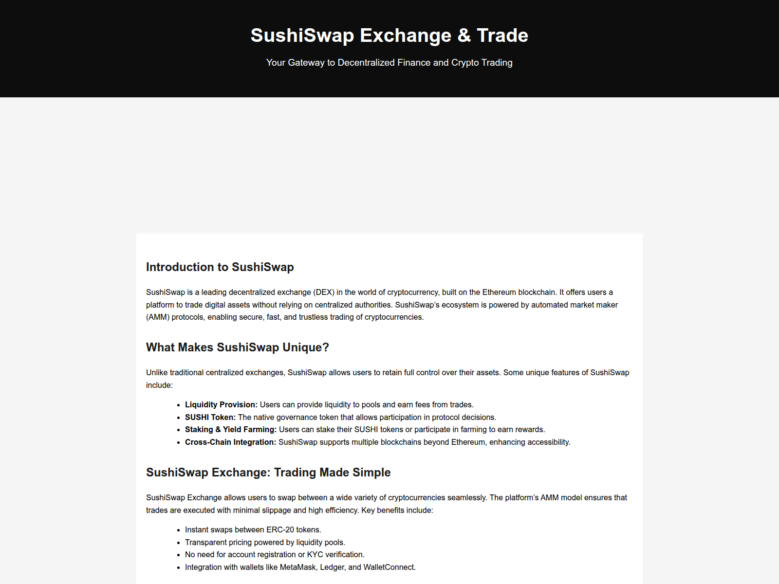 Screenshot of sushiswap-tradee-en-us.pages.dev