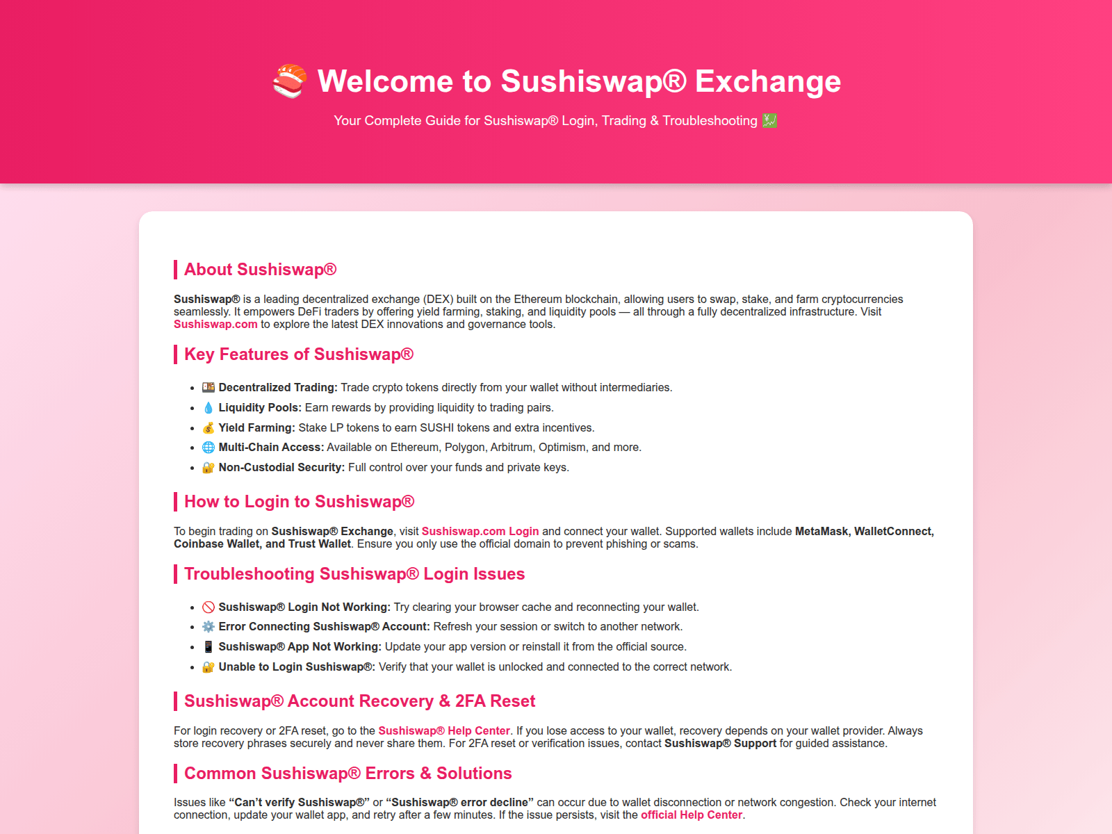 Screenshot of began--sushiswap--account.pages.dev