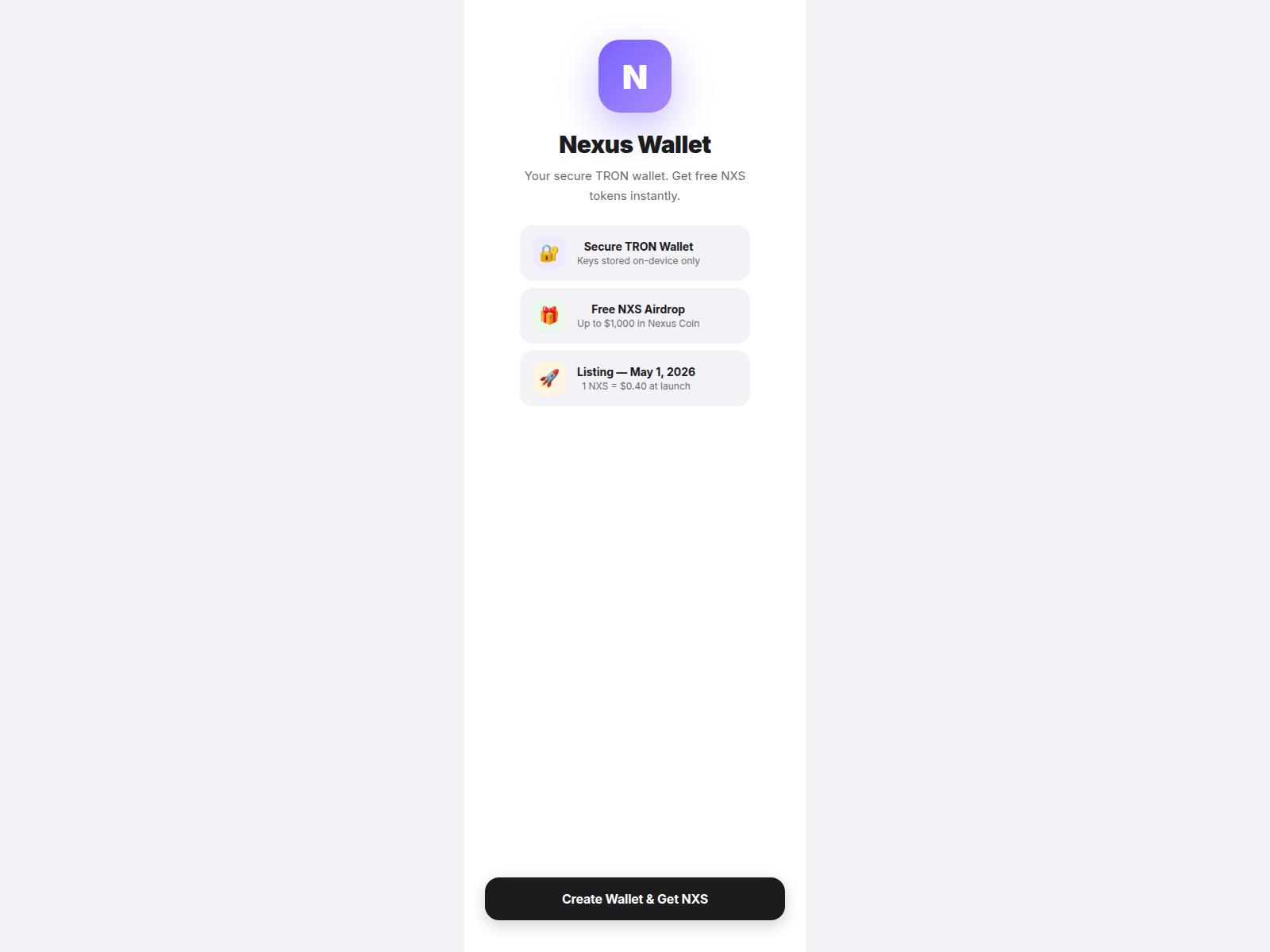 Screenshot of nexuswallet-cfd.pages.dev