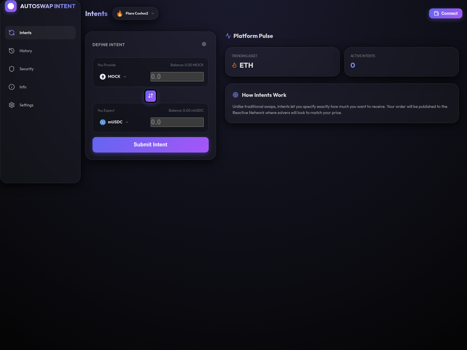 Screenshot of test-autoswap.pages.dev