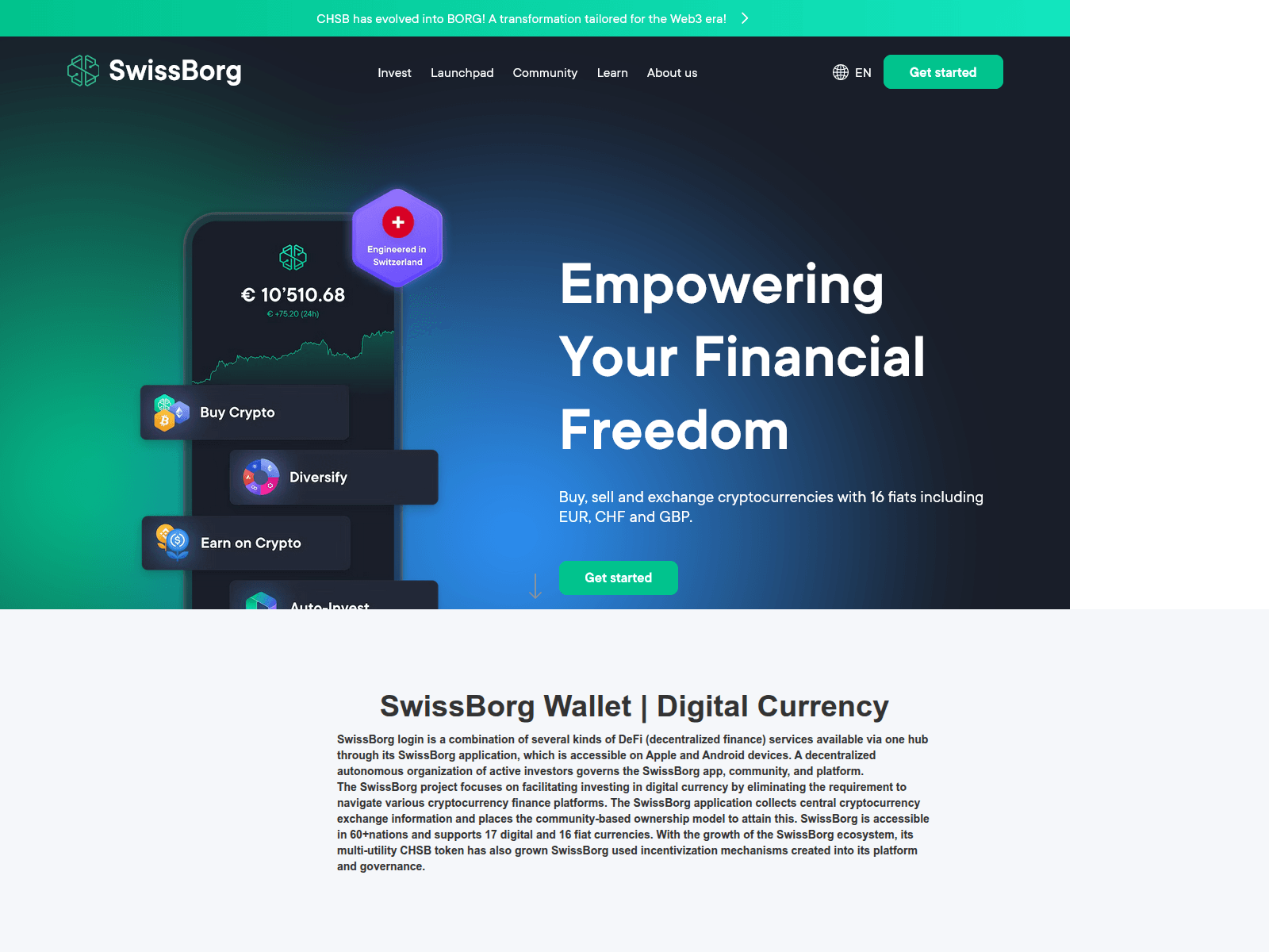 Forensic screenshot of swiissbrgwallet.webflow.io