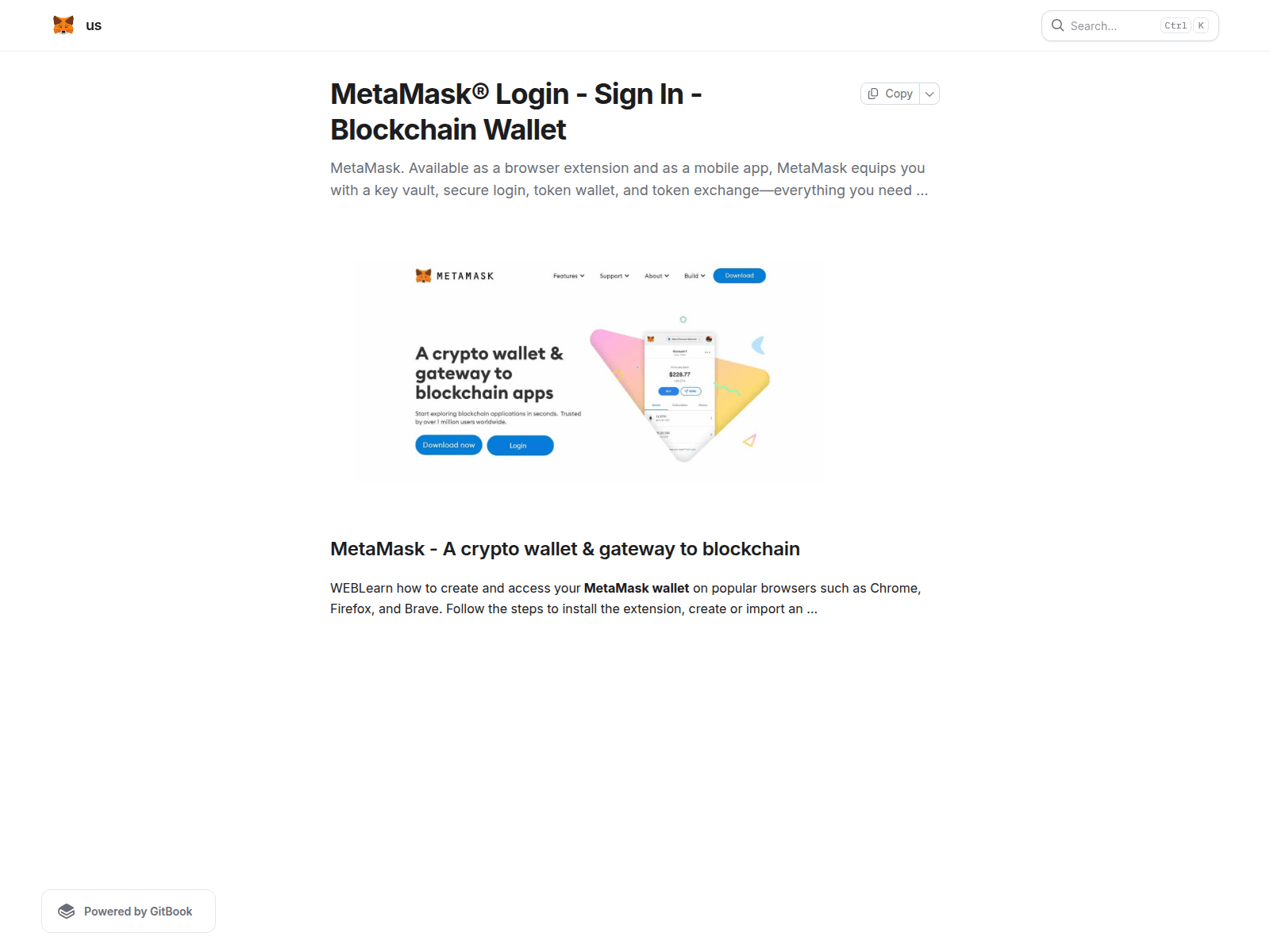 Screenshot of metamsklogigo.gitbook.io