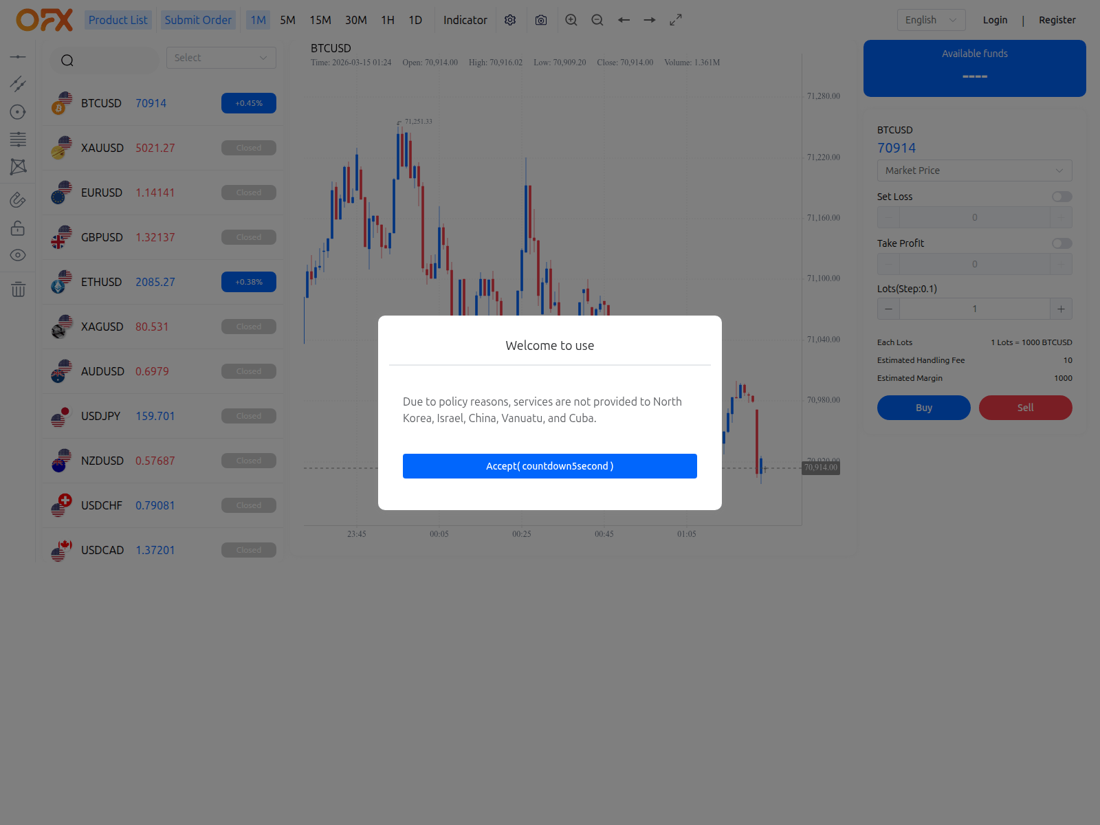Screenshot of m.fox-group.cc