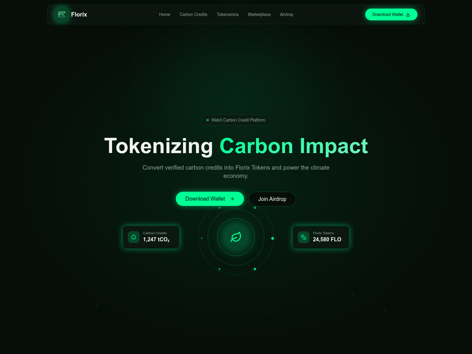 Forensic screenshot of www.florix.tech