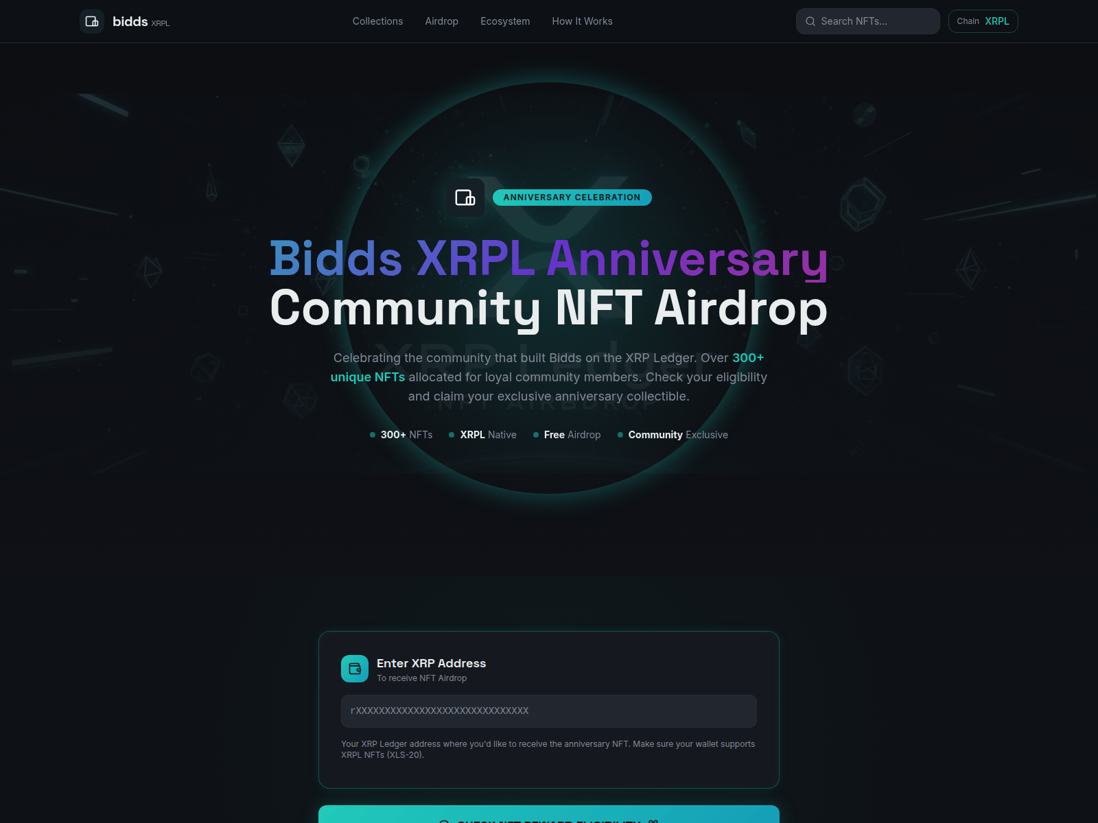 Screenshot of biddsreward.com