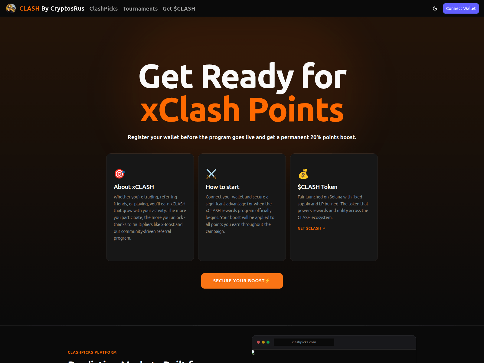 Screenshot of goergesplayclashsroyale.com