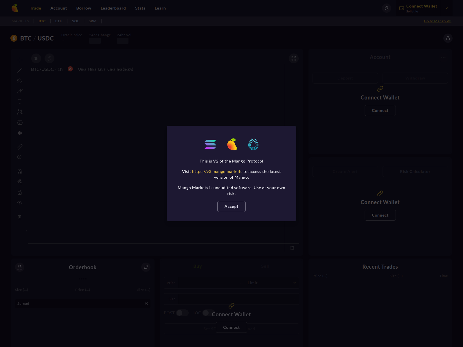 Screenshot of mango-ui-v2-teal.vercel.app