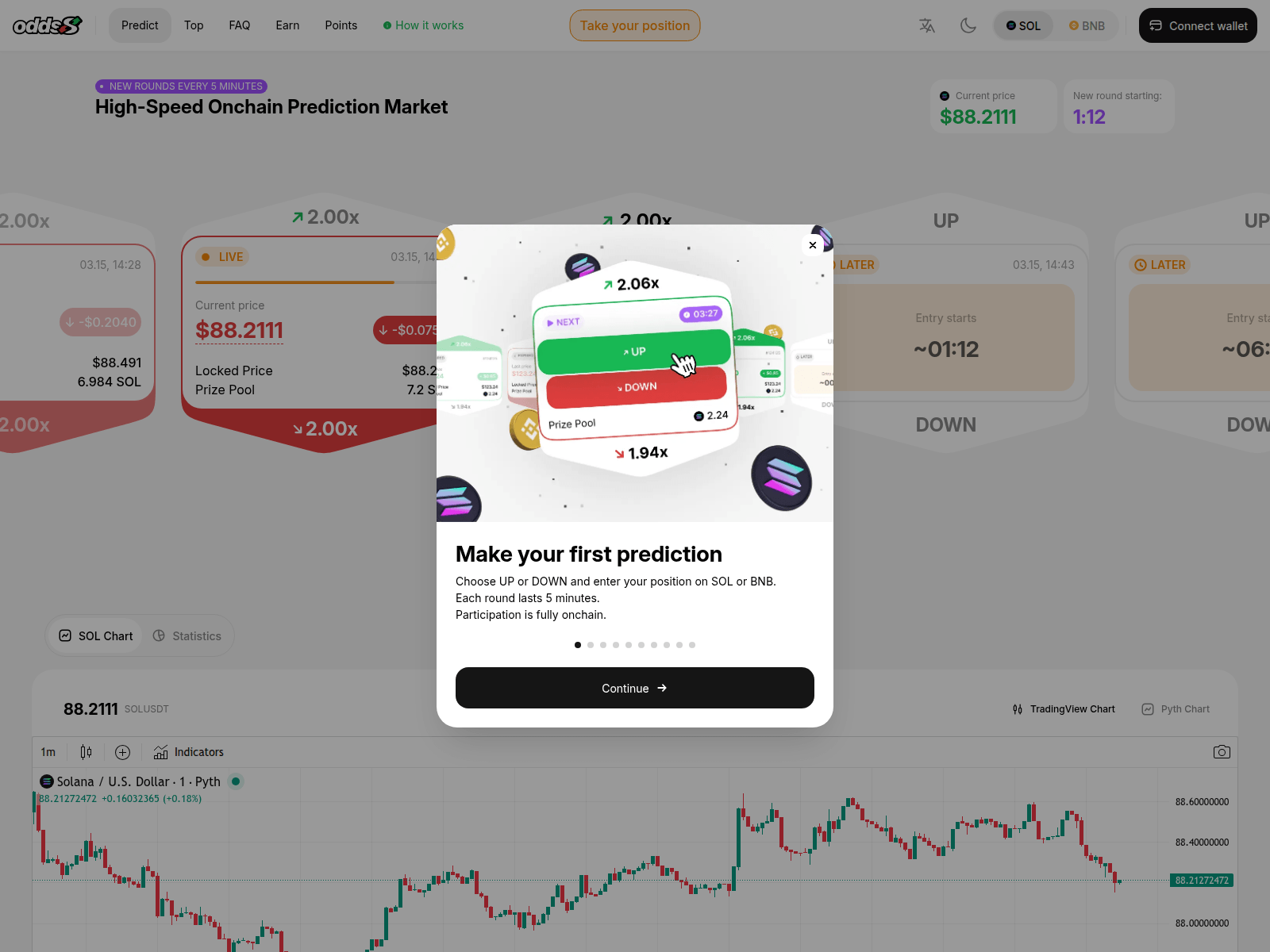 Forensic screenshot of odds8.io