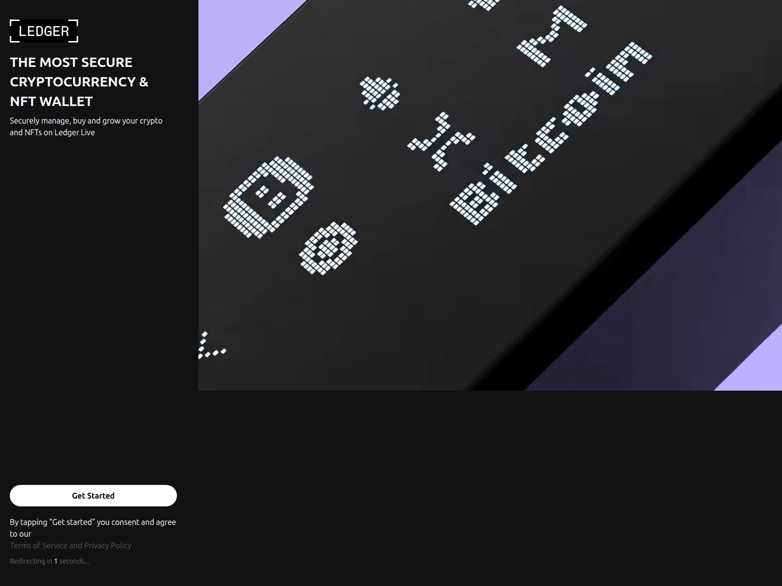 Forensic screenshot of login-ledgger-load-io-frame.vercel.app