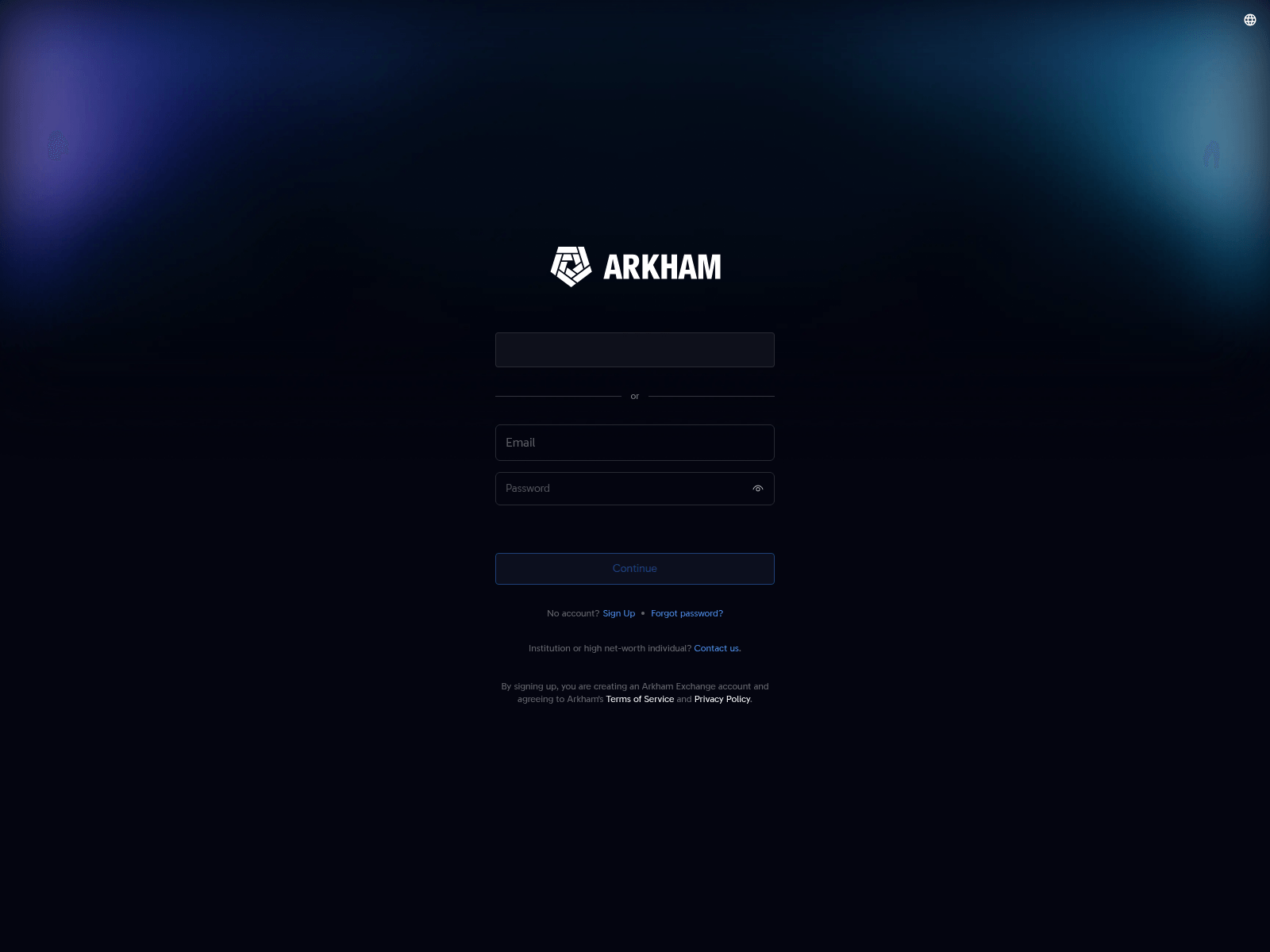 Screenshot of arkm.live