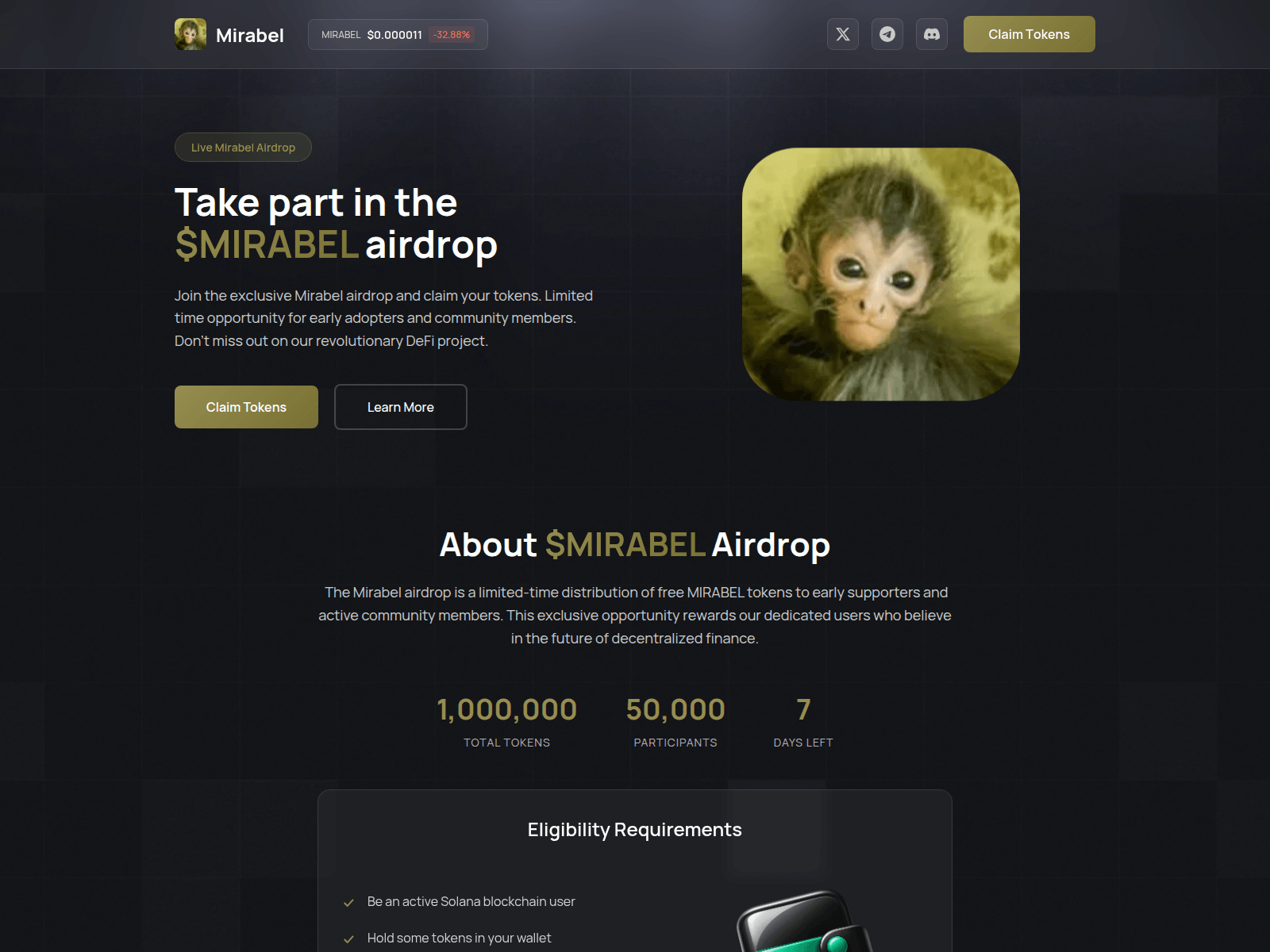 Forensic screenshot of mirabelsol.lol