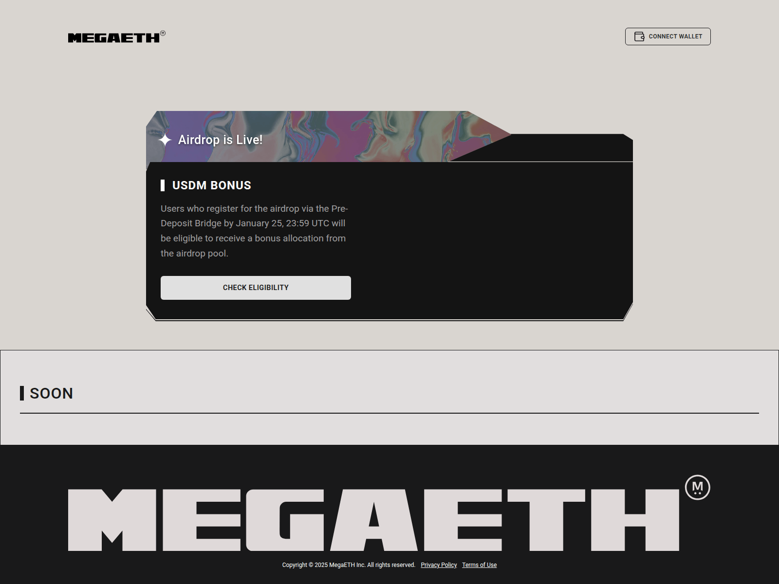 Screenshot of megaeth-app.com