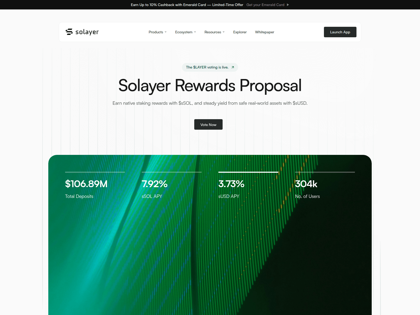 Screenshot of vote-solayer.org