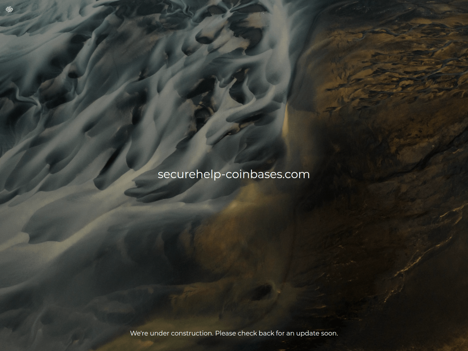 Forensic screenshot of securehelp-coinbases.com