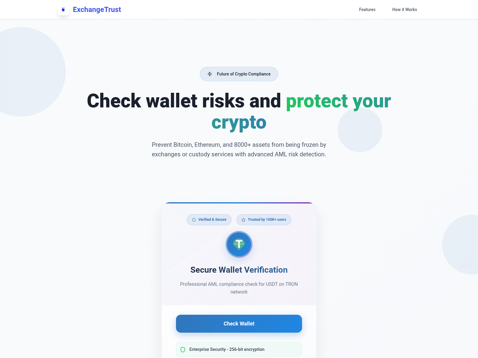 Forensic screenshot of exchange-trust.com