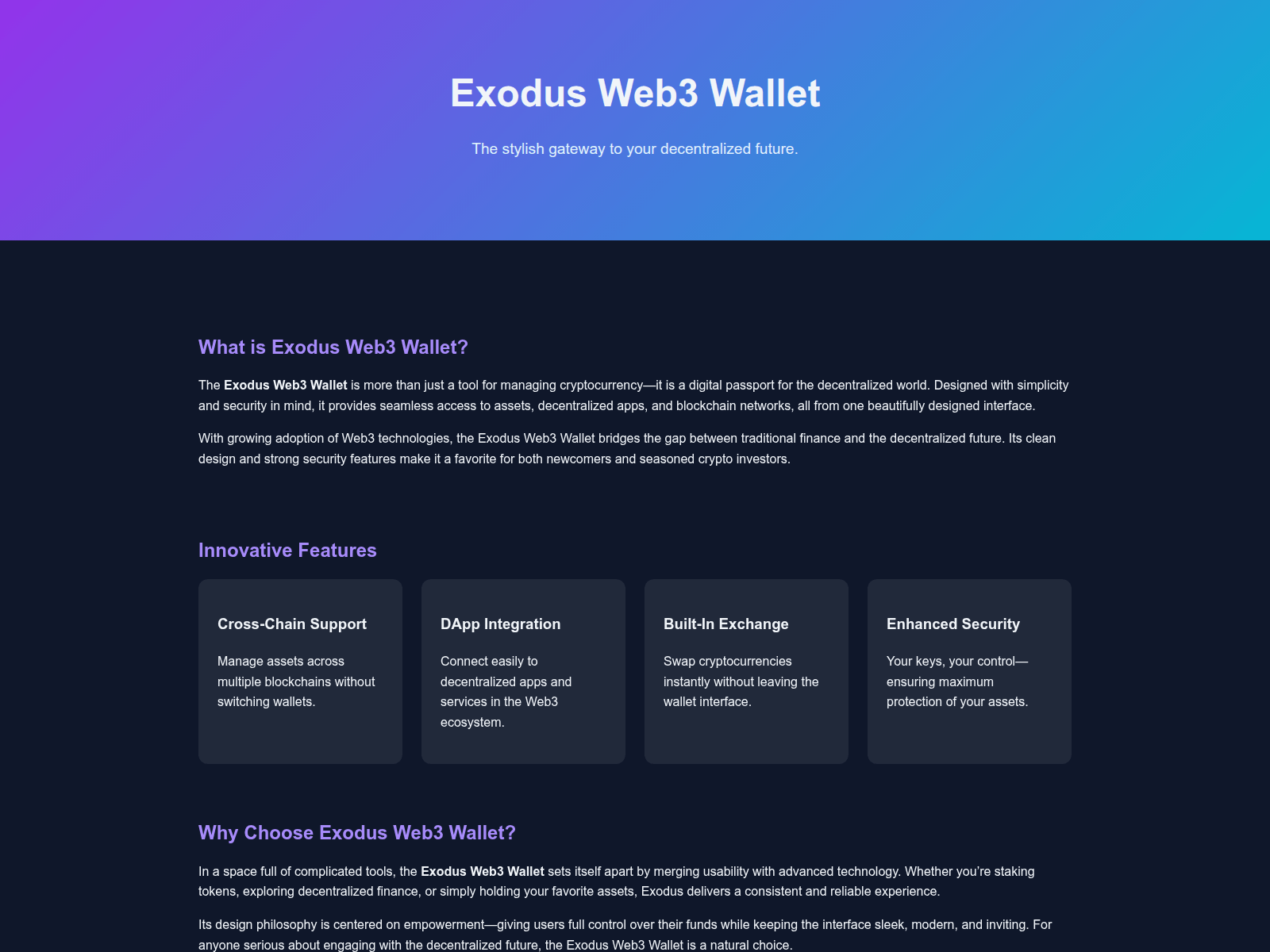 Screenshot of install-exo-dss.pages.dev