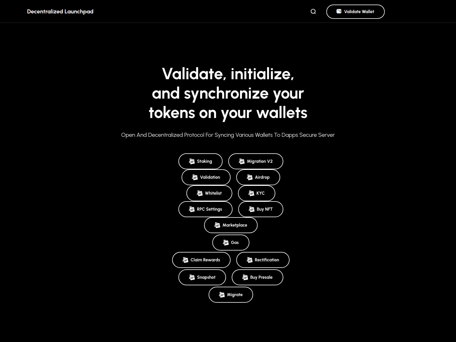 Screenshot of configethersync.pages.dev