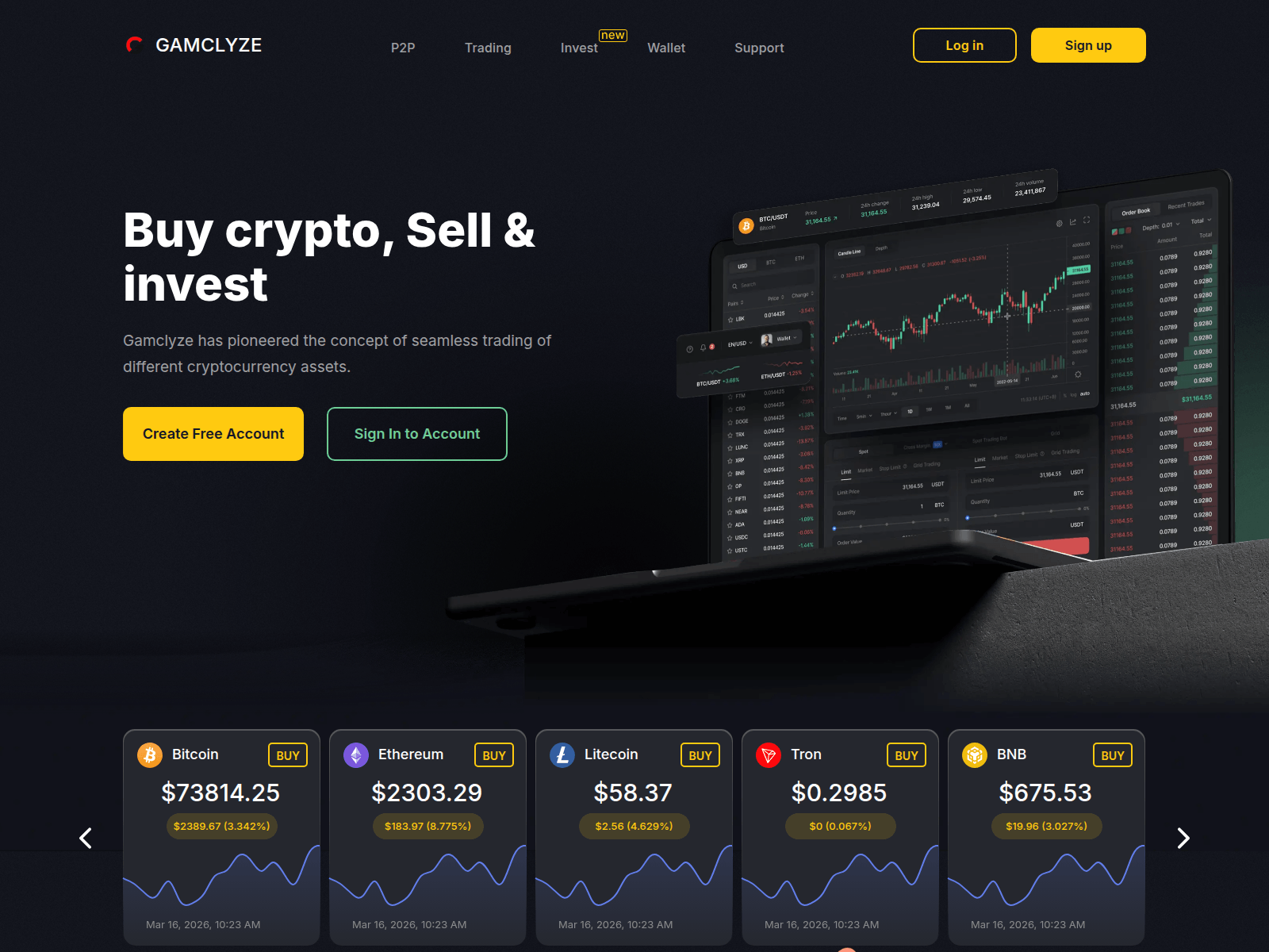 Forensic screenshot of gamclyze.com