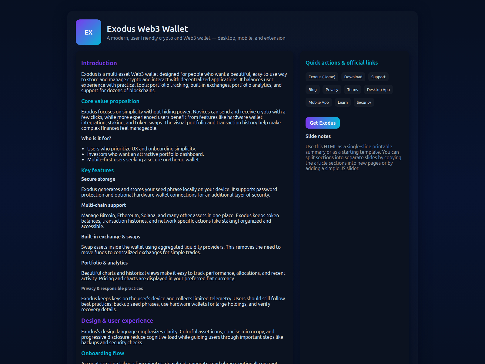 Forensic screenshot of exxodusweb.pages.dev