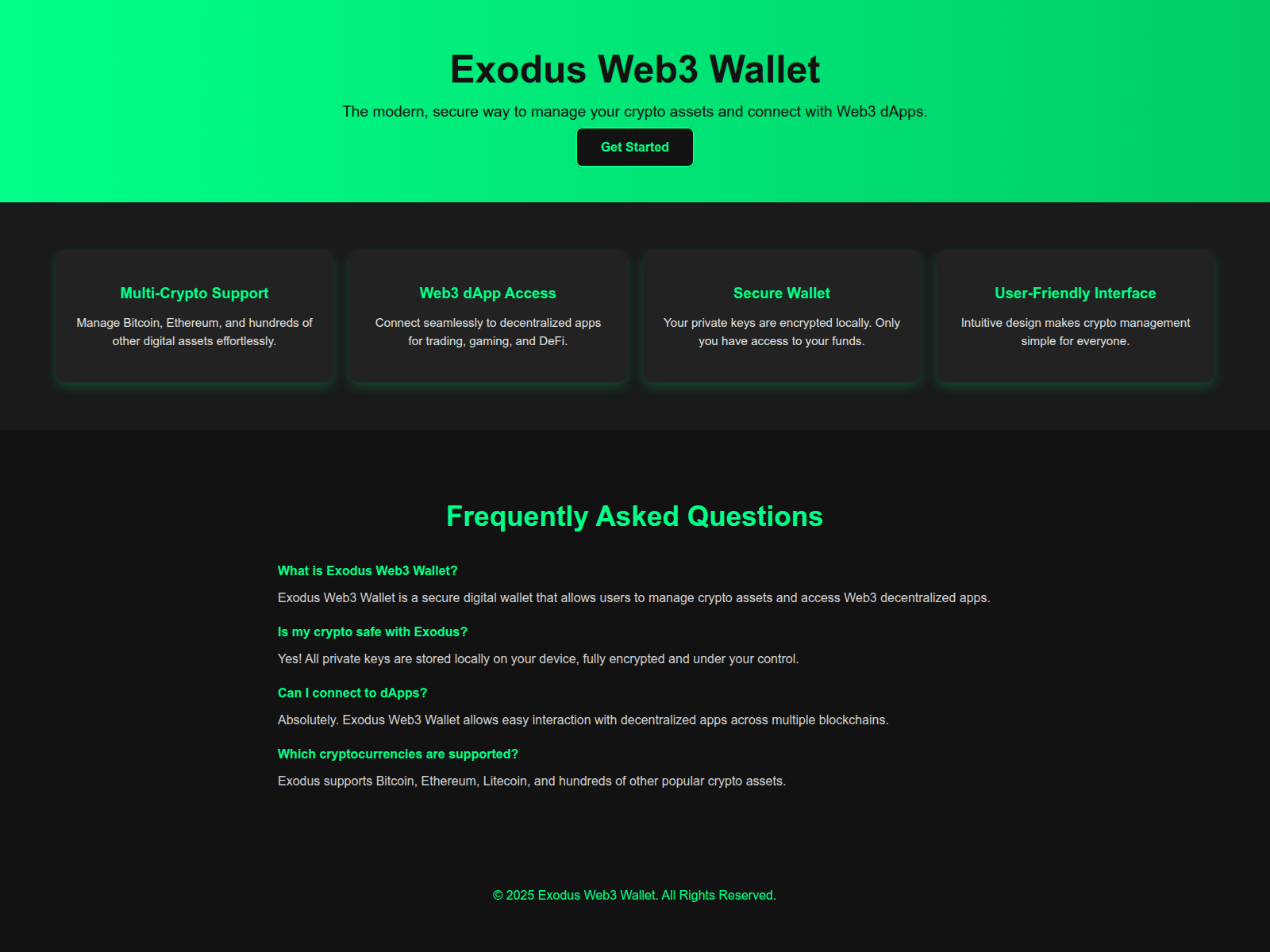 Forensic screenshot of exxodous-web3.pages.dev