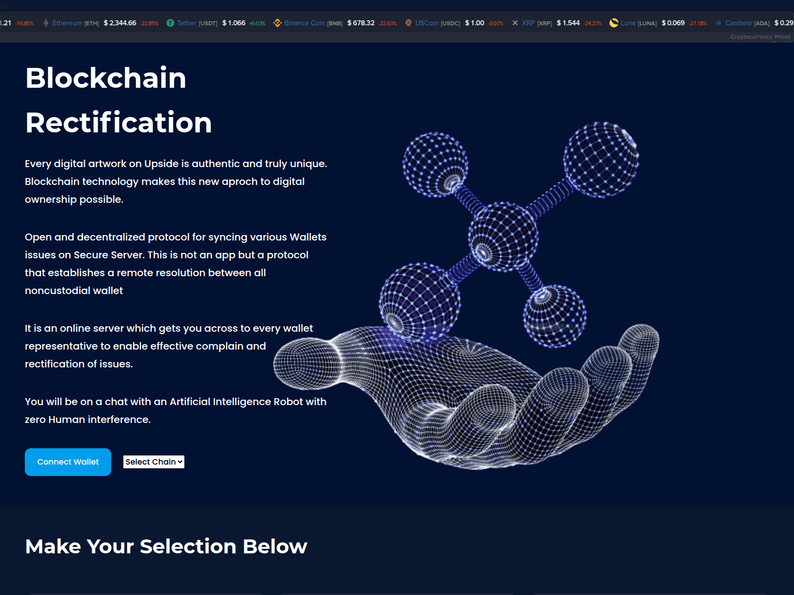 Forensic screenshot of rectify.swiftexpresspoint.com