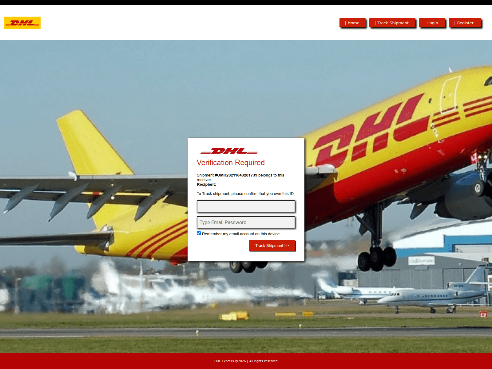 Forensic screenshot of abusdhlasa.netlify.app