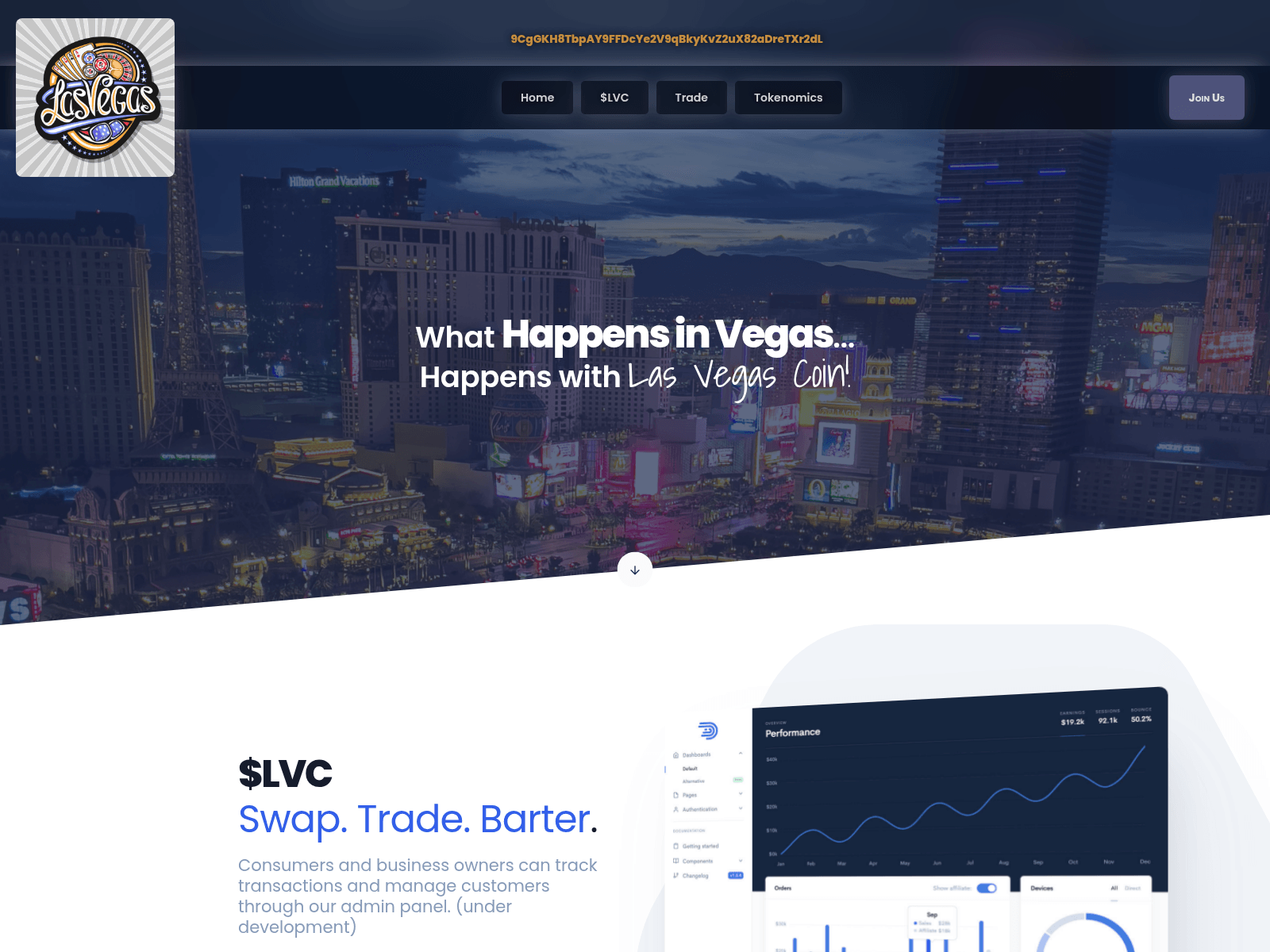 Screenshot of lasvegasofficial.com