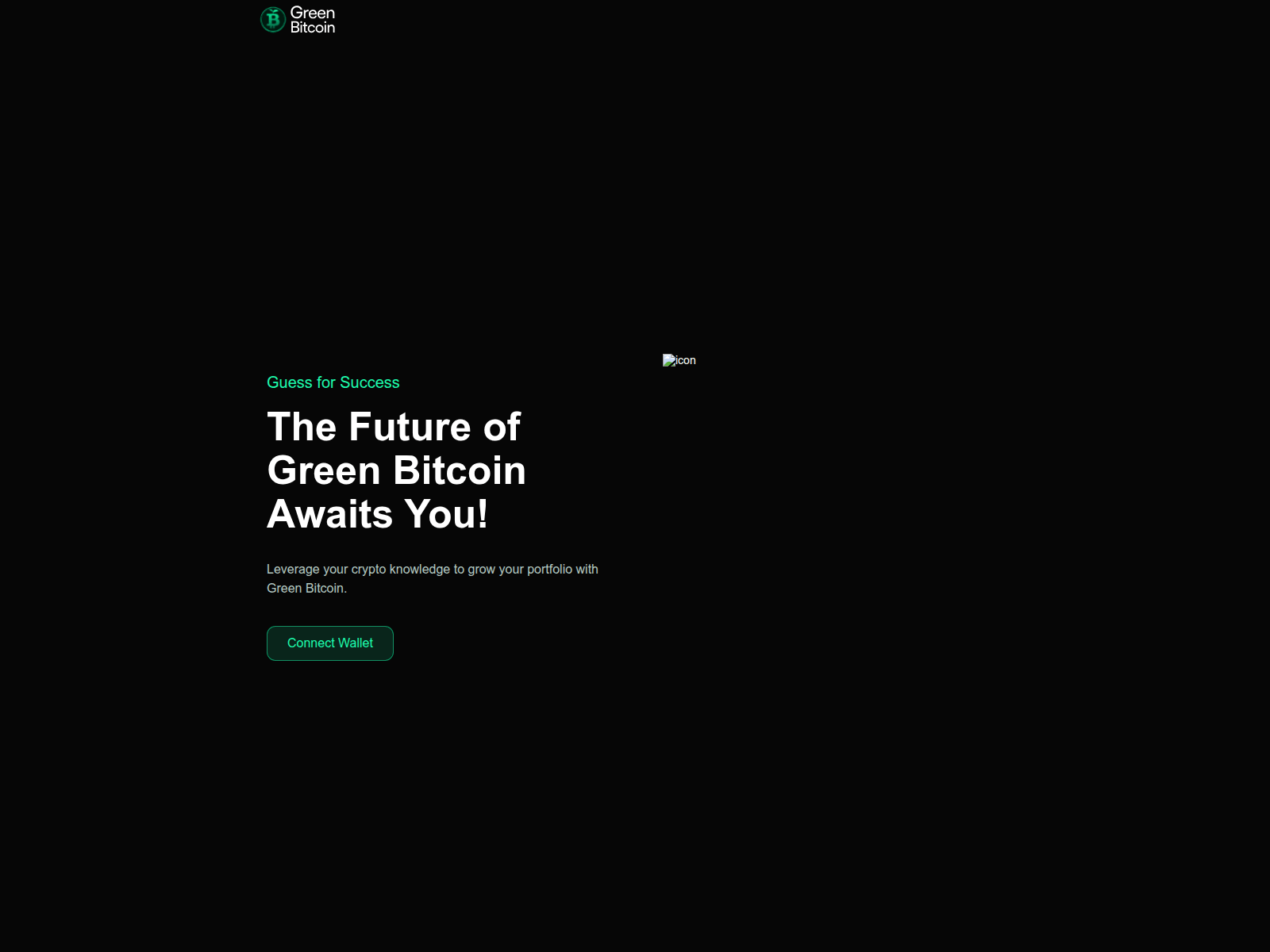 Forensic screenshot of greenbitcoin.space