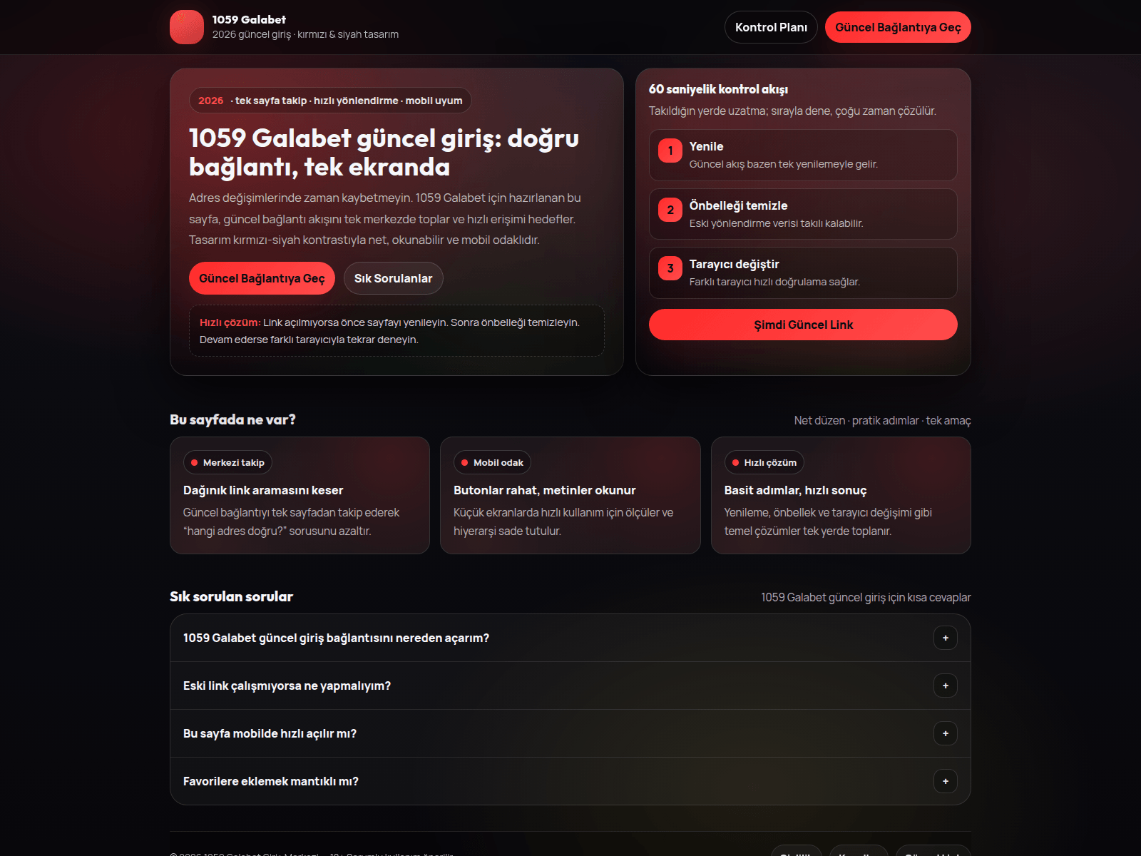 Screenshot of giris.galabet1059resmilink.com