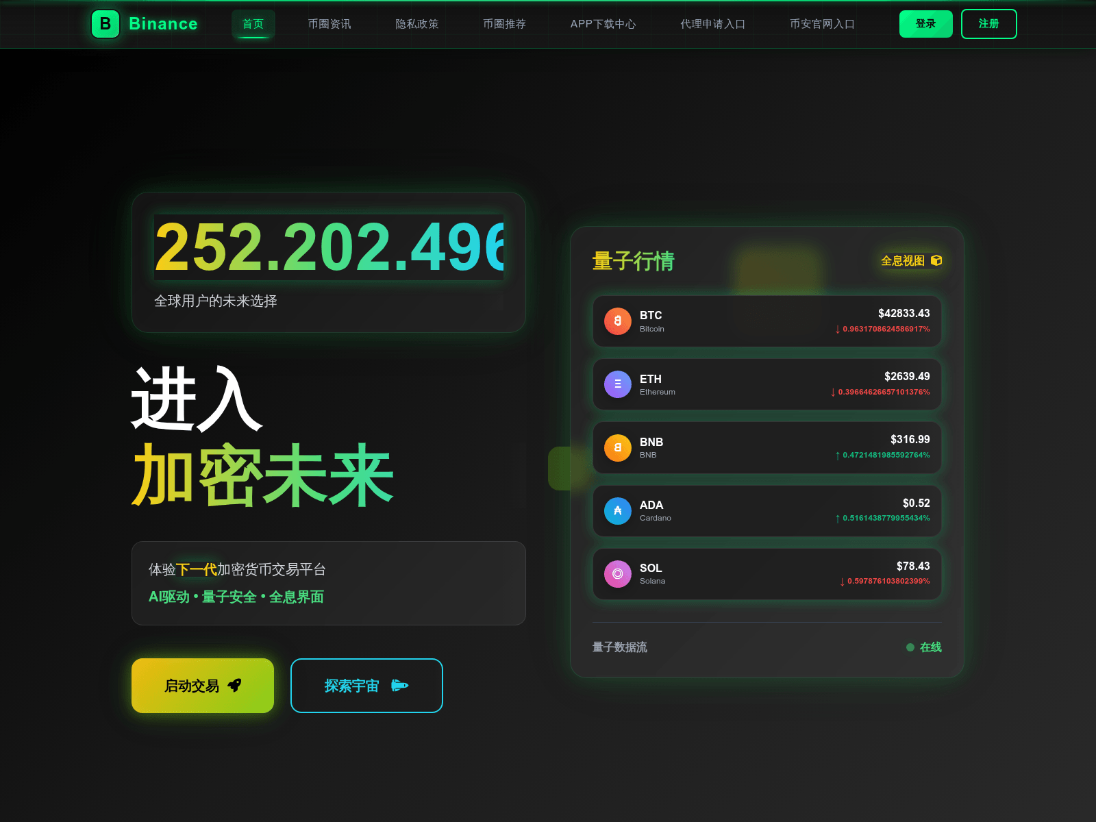 Forensic screenshot of ba.p3-binance.com