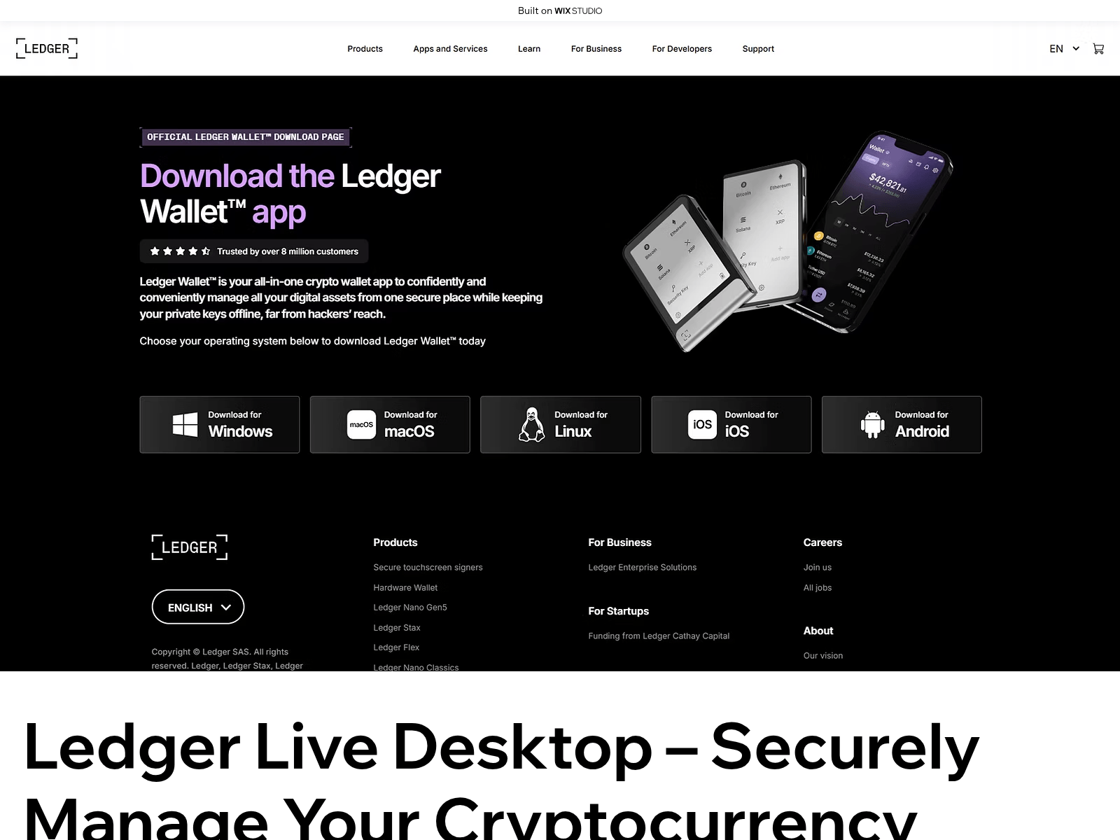 Screenshot of livelogon.wixstudio.com