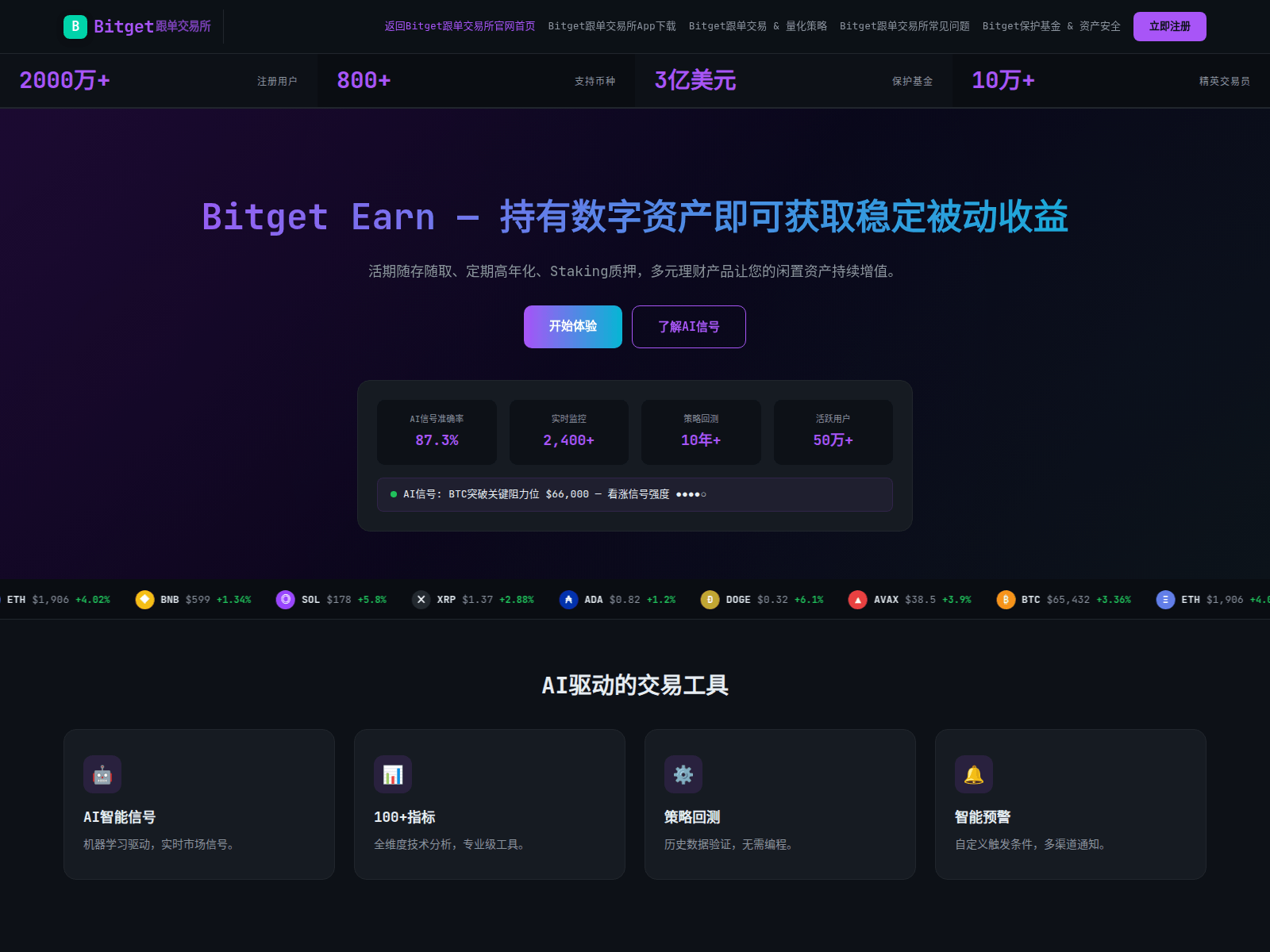 Screenshot of bitget-wjl.hl.cn