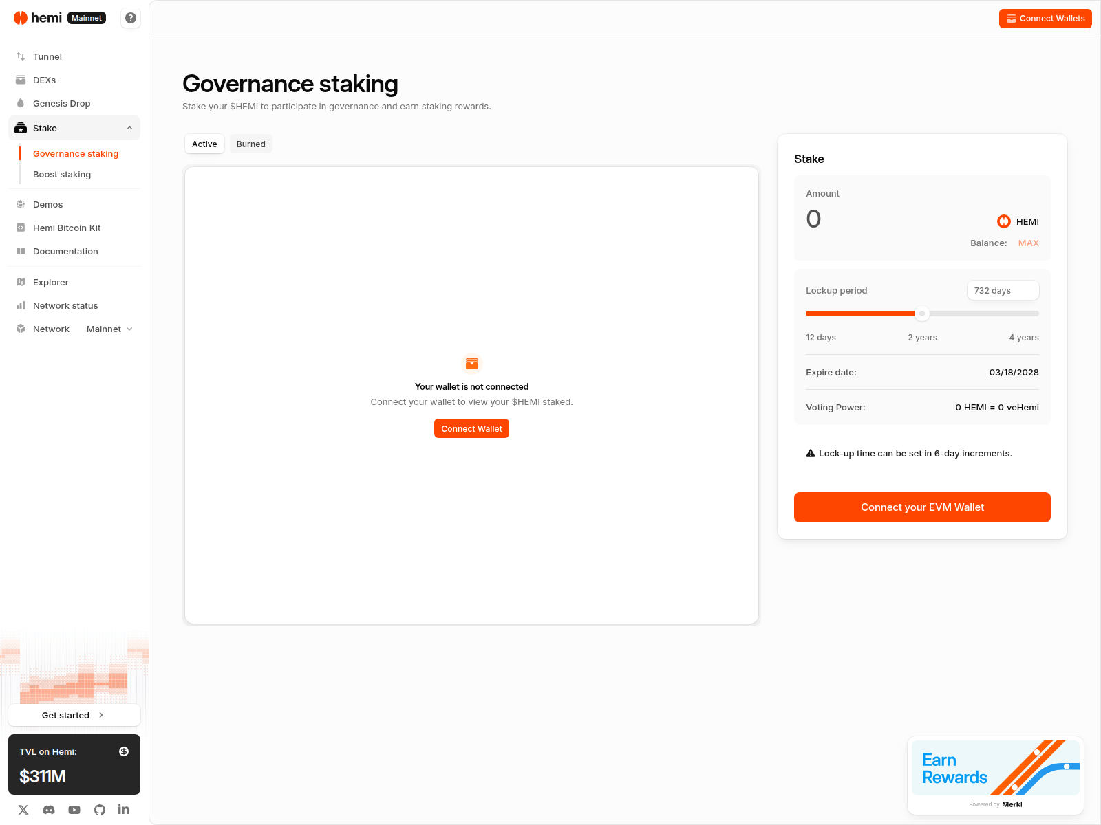 Screenshot of app.hemi.lat