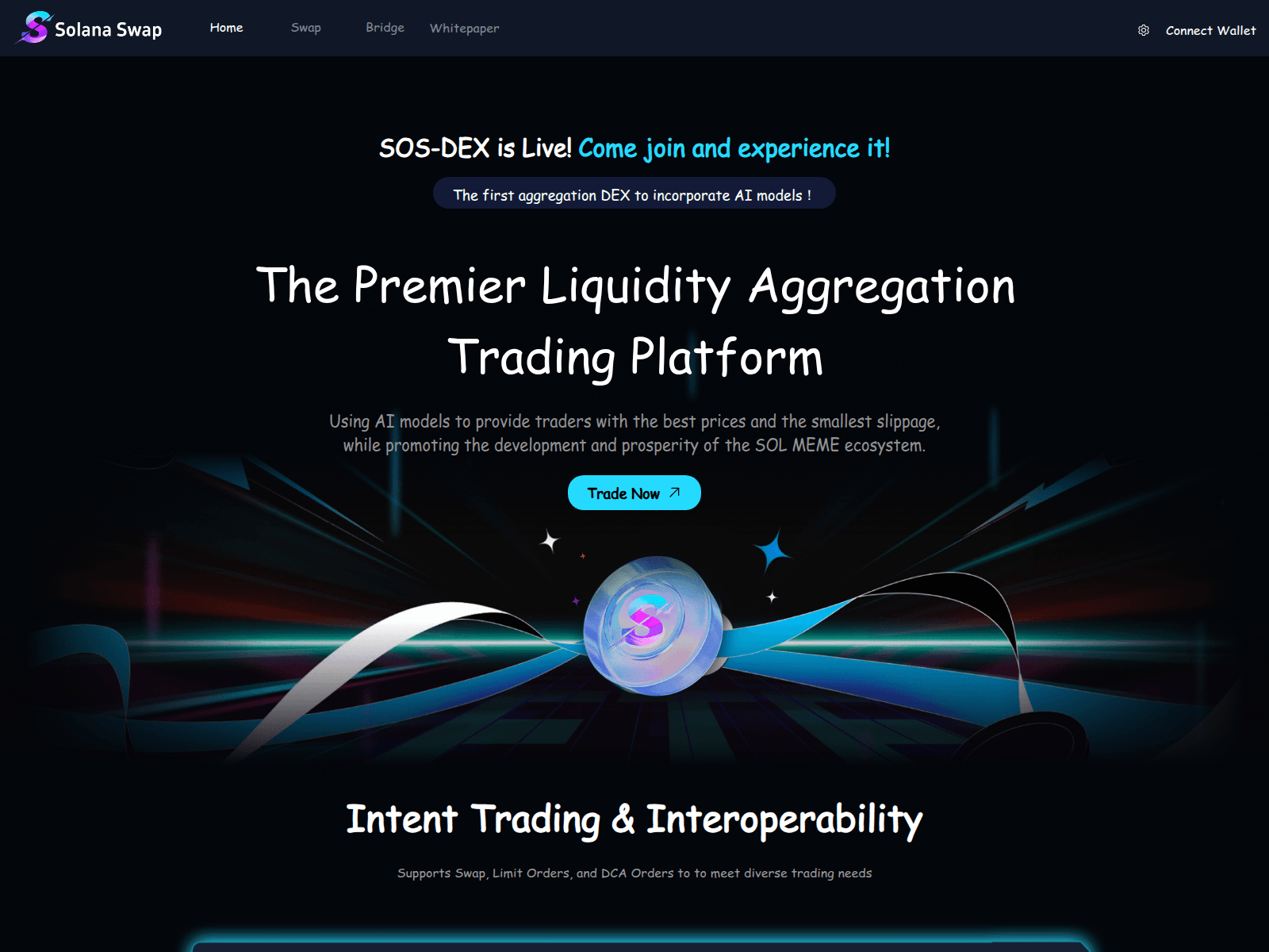 Screenshot of solanaswap.run