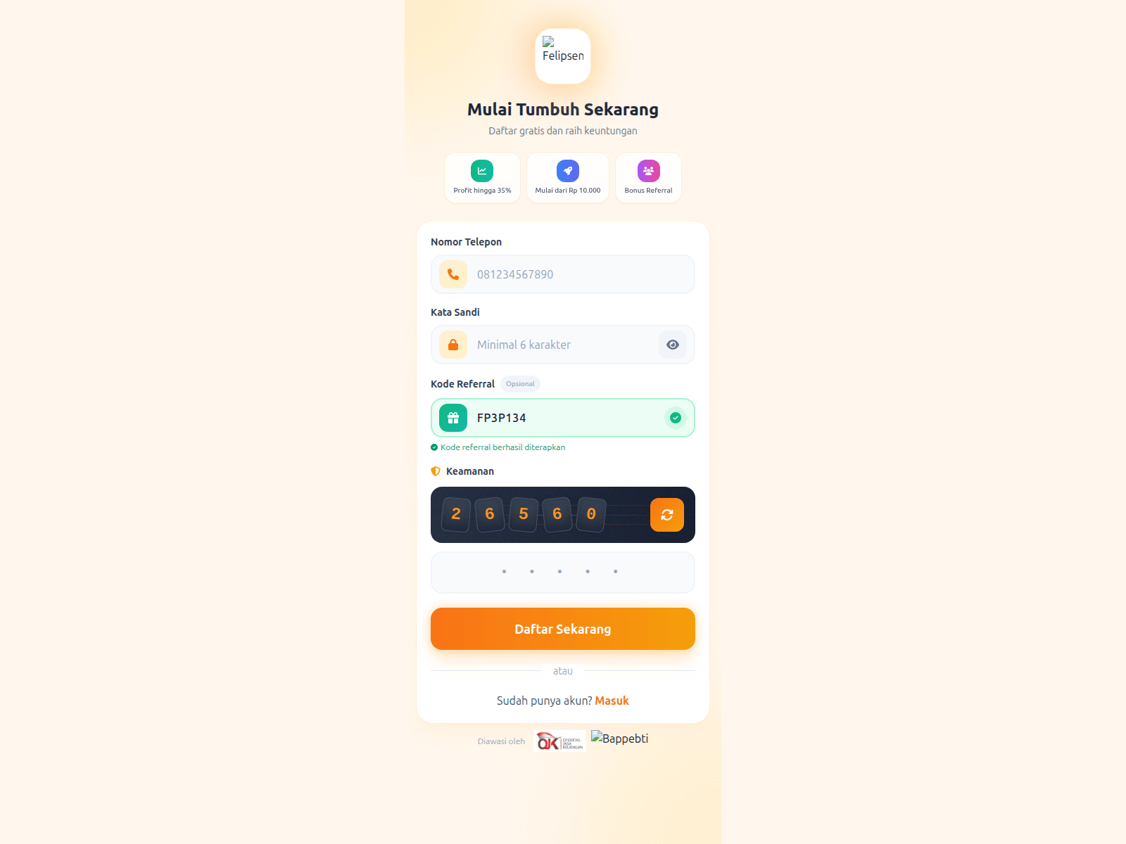 Forensic screenshot of felip-sent.cc