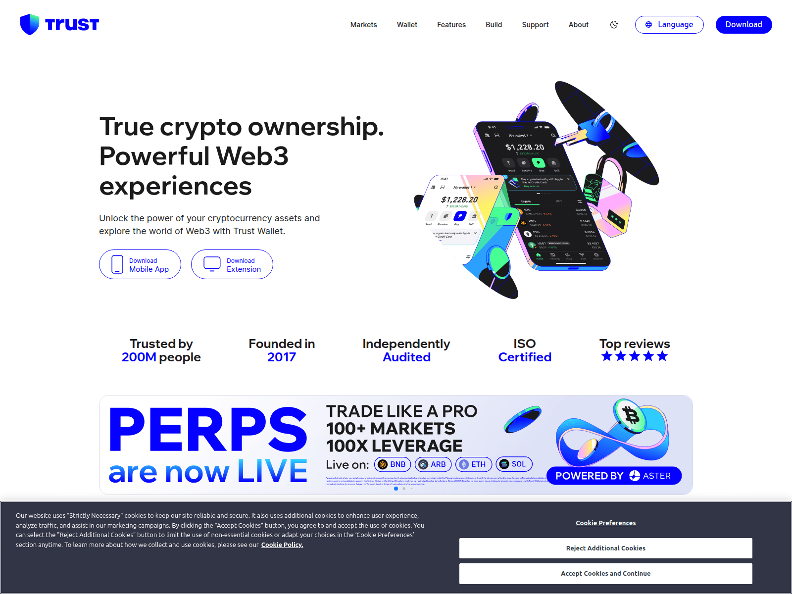 Screenshot of cryptoapp-trustwallet.com