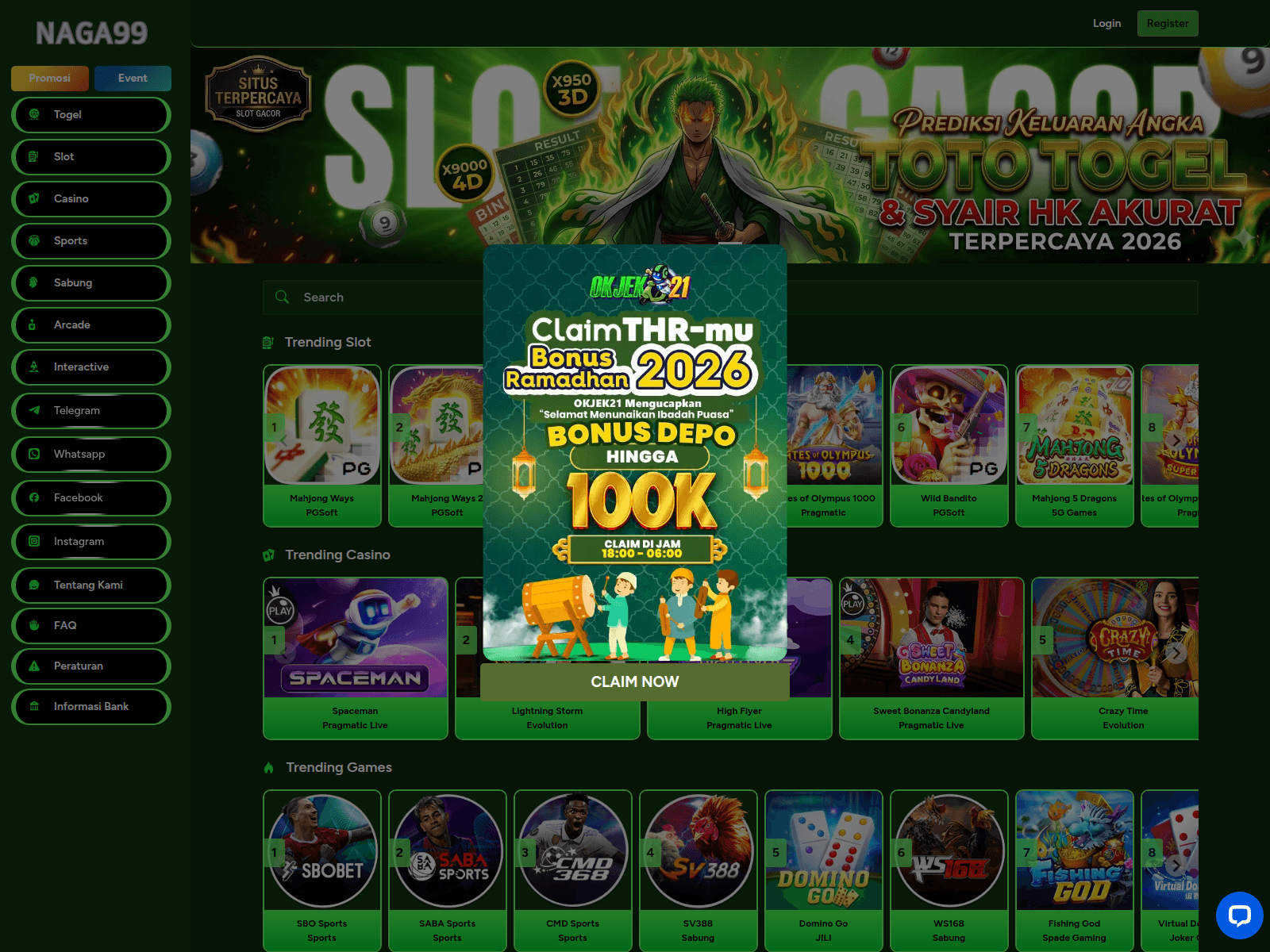 Forensic screenshot of naga99id.com