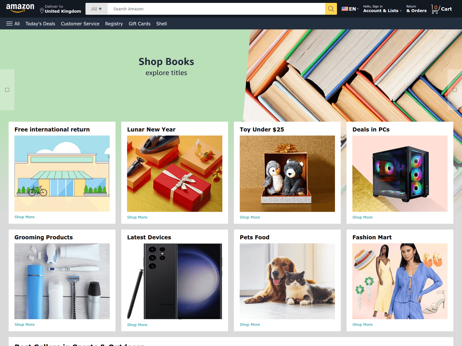 Forensic screenshot of amazonclone-saurabh.netlify.app