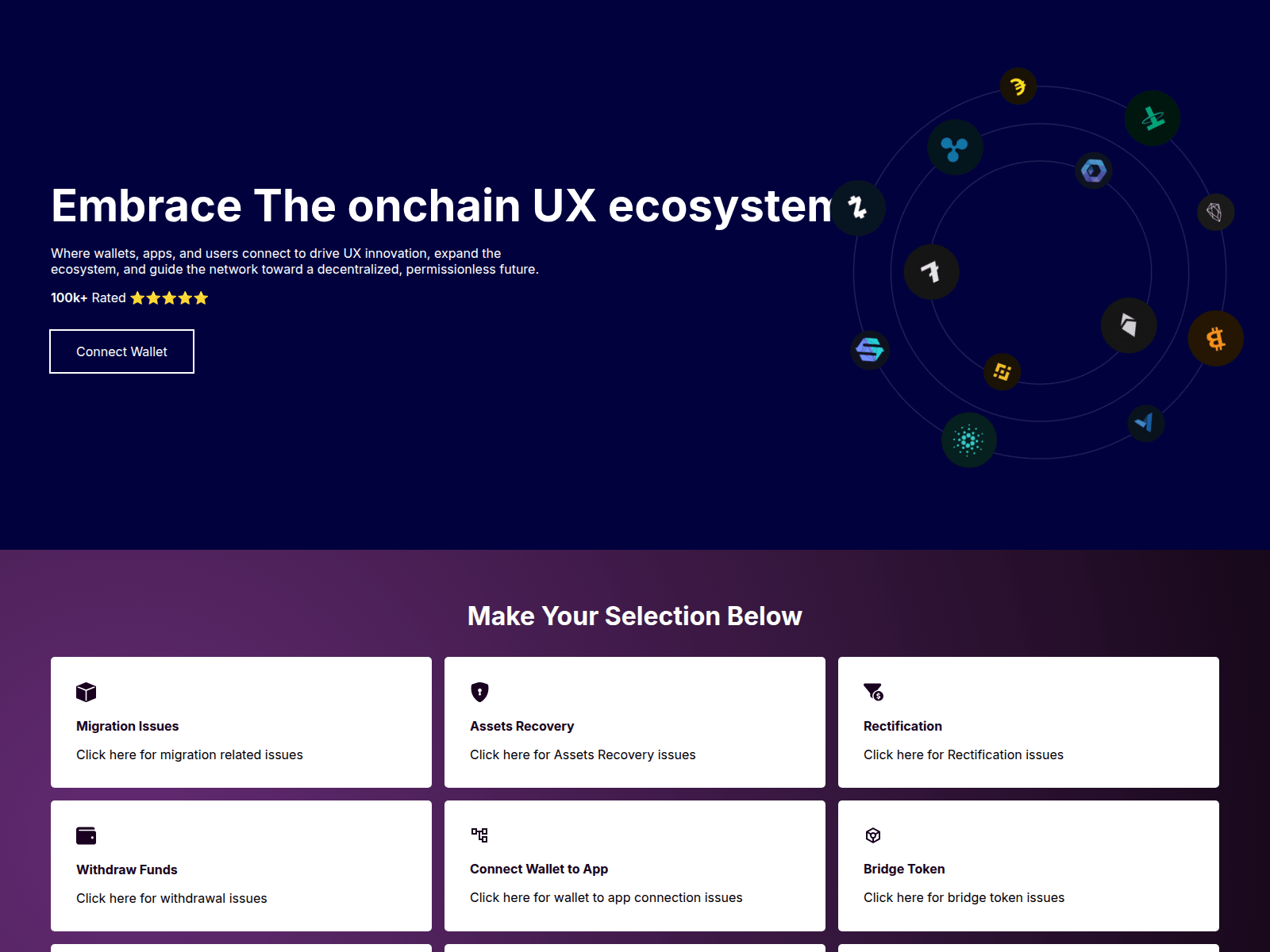 Screenshot of web3ecosystem.pages.dev