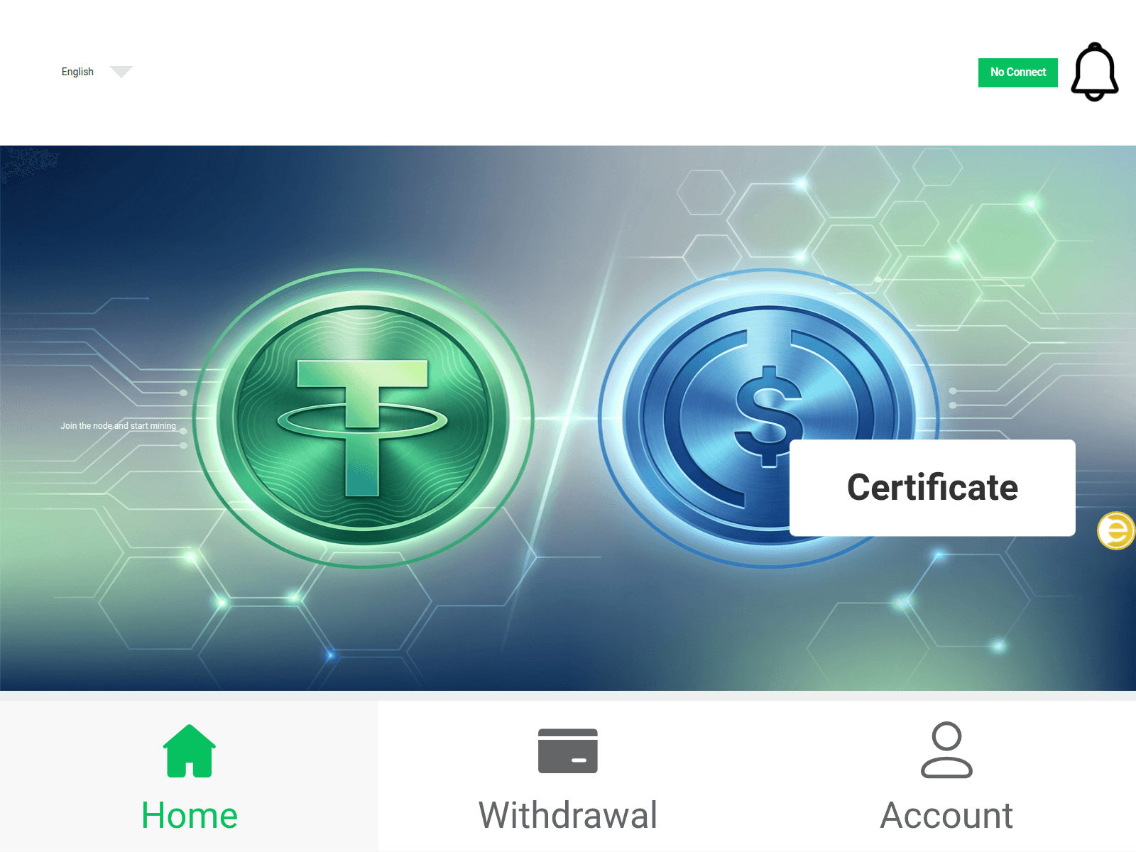 Forensic screenshot of coinbom.net