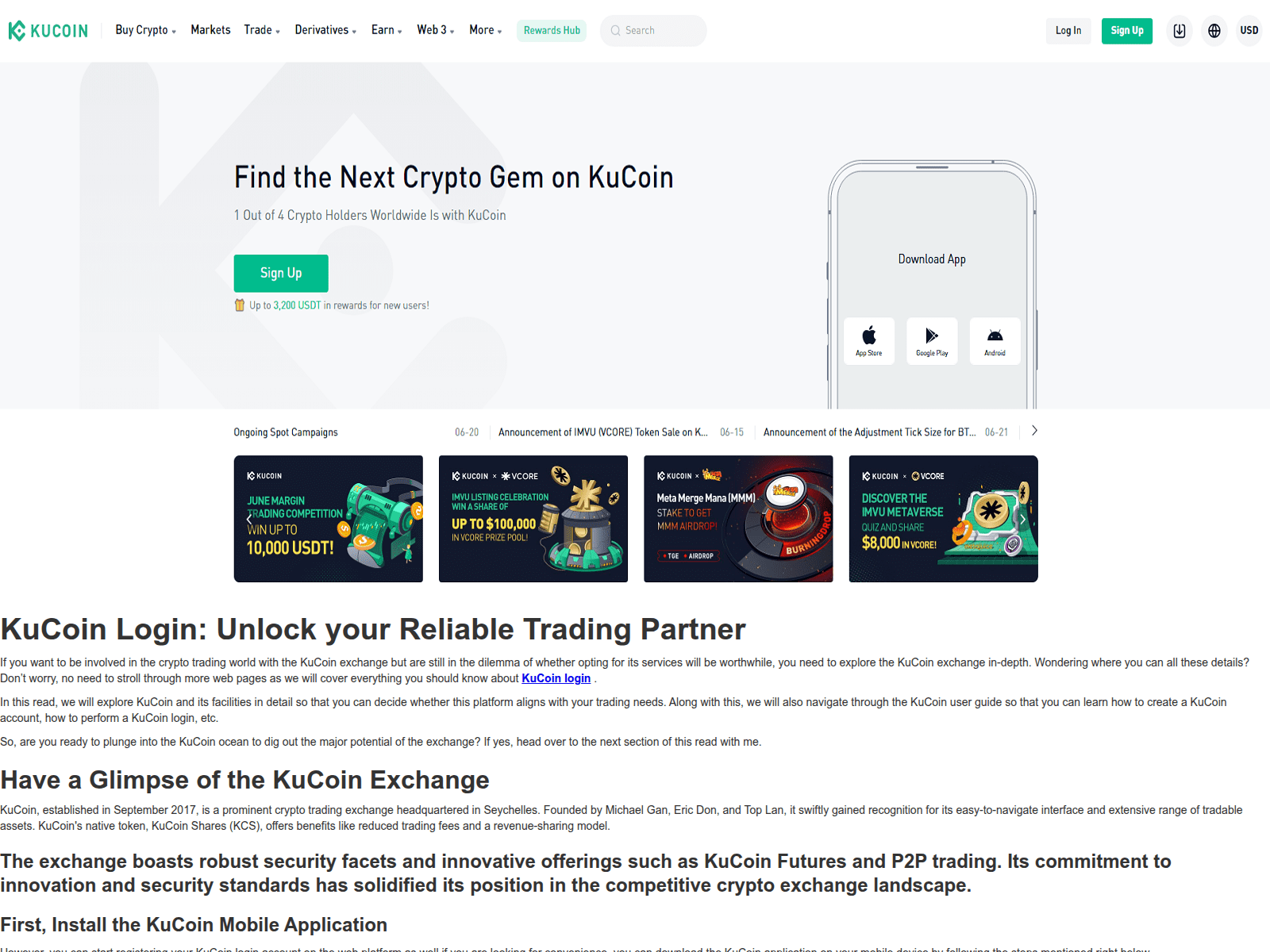 Screenshot of kucoinneilginus.webflow.io