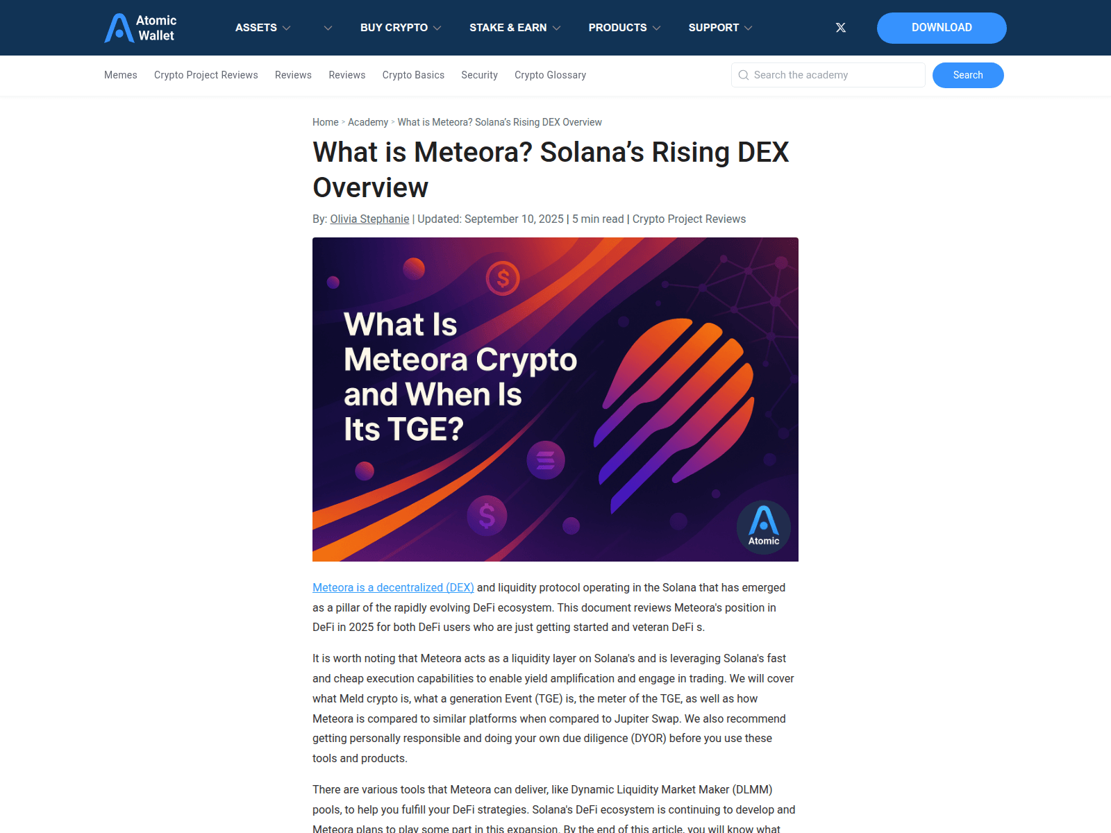 Forensic screenshot of meteora.date