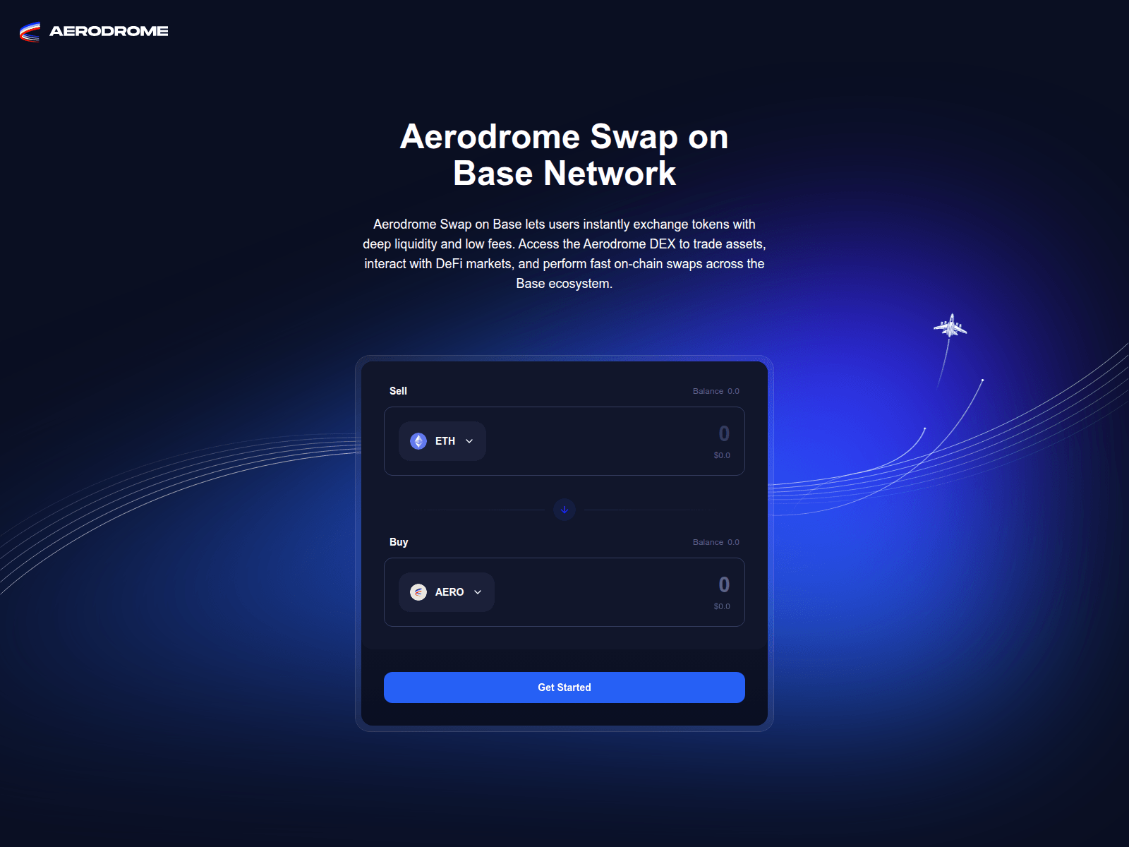 Forensic screenshot of aerodrome-swap.app