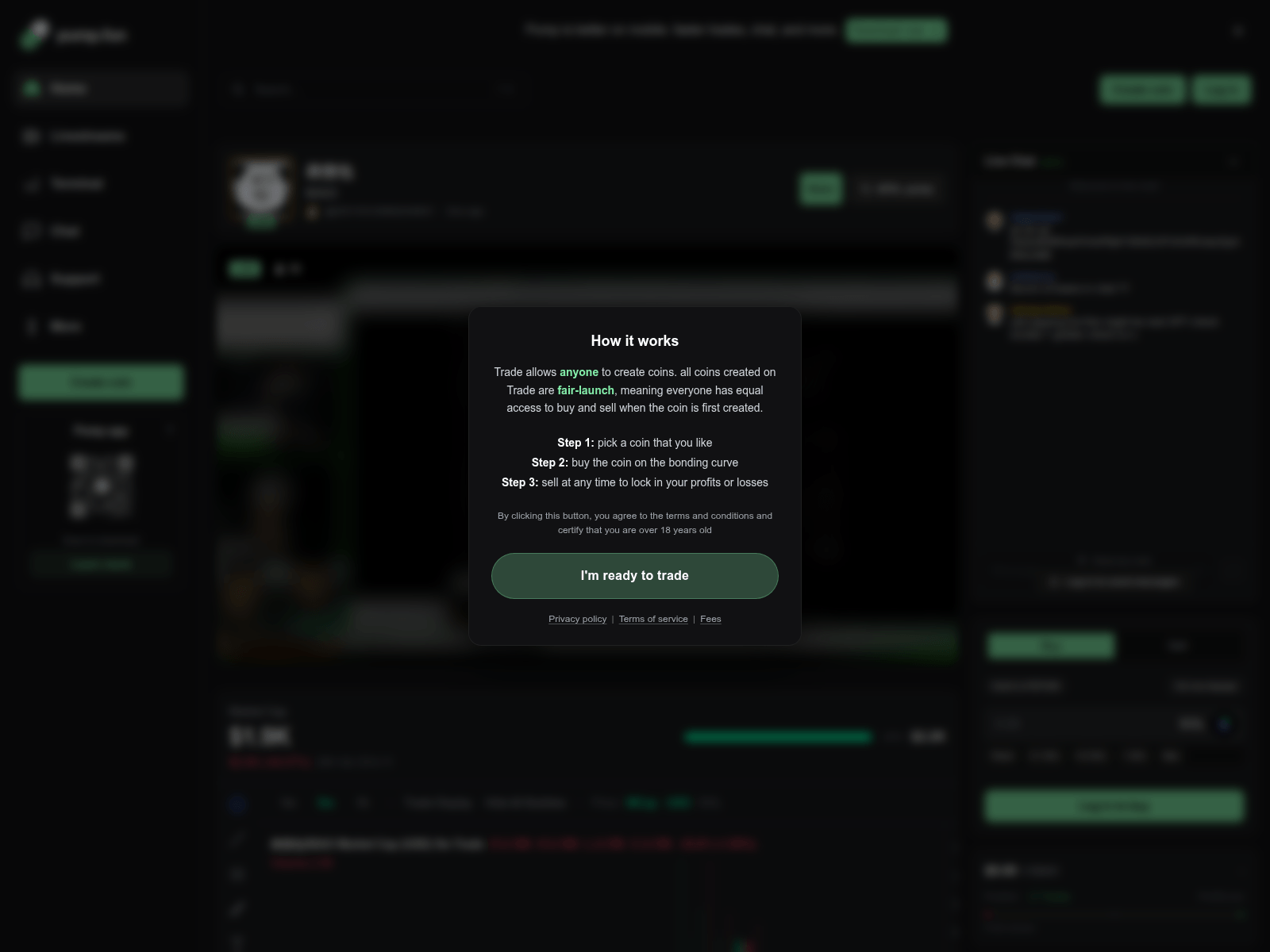 Forensic screenshot of pumpf.live