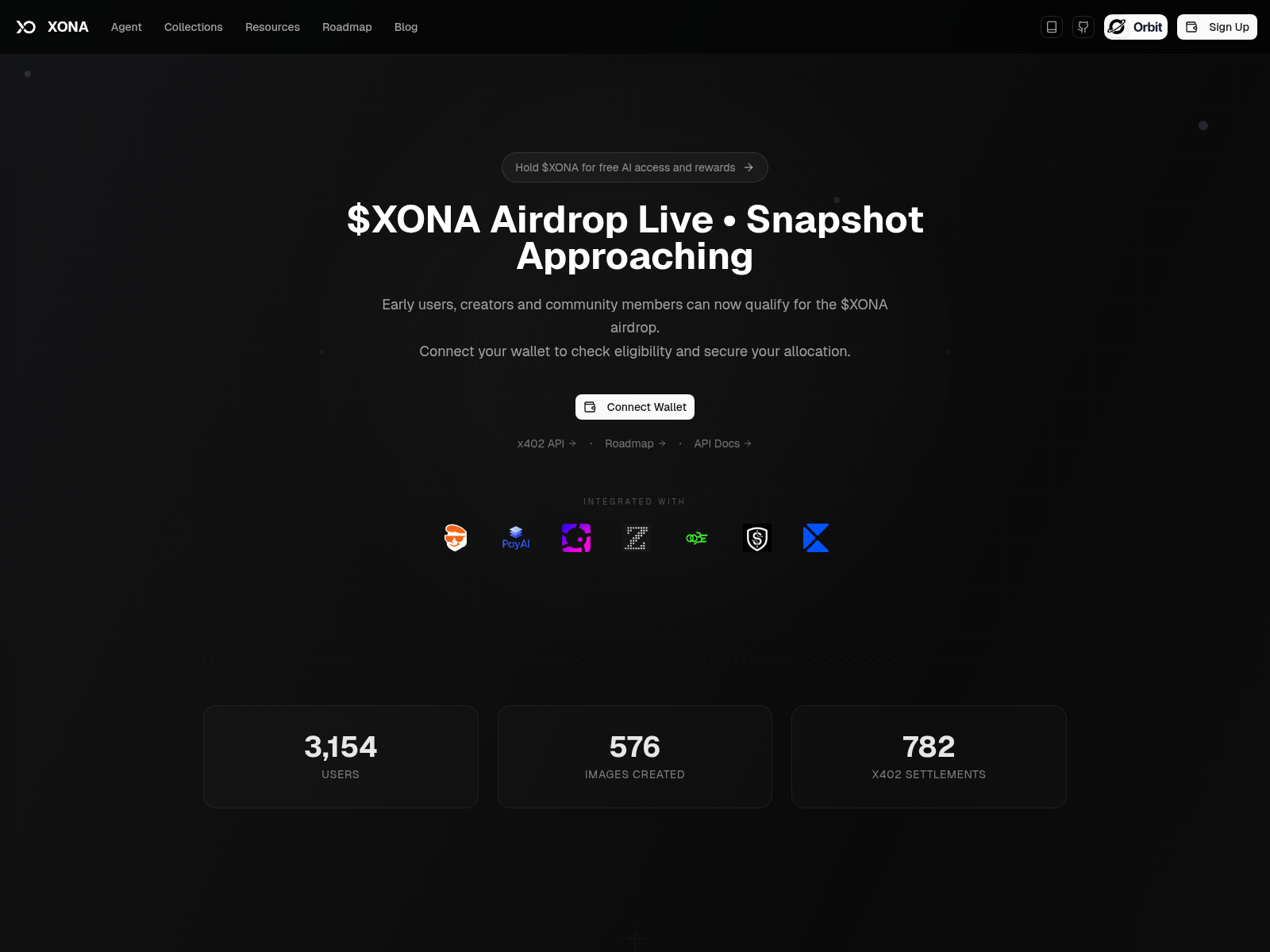 Screenshot of claim-xona-agent.com