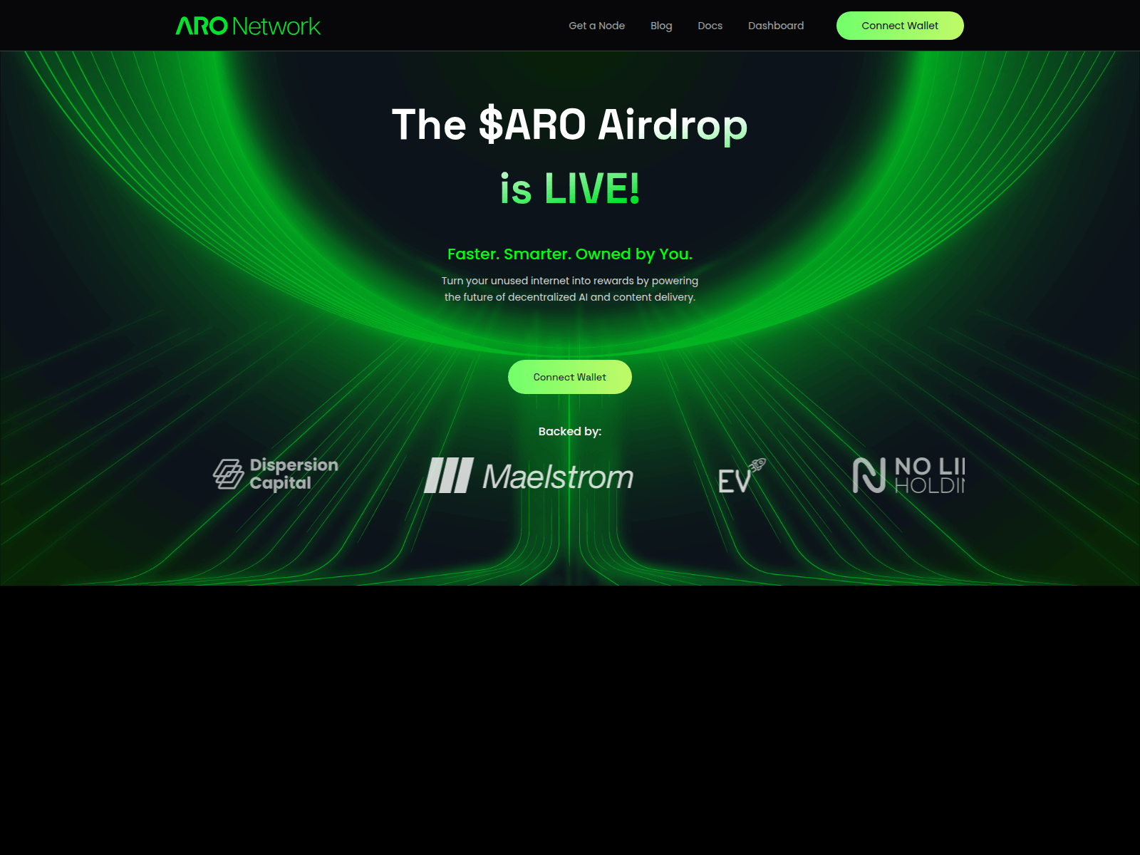 Screenshot of aronetwork.live
