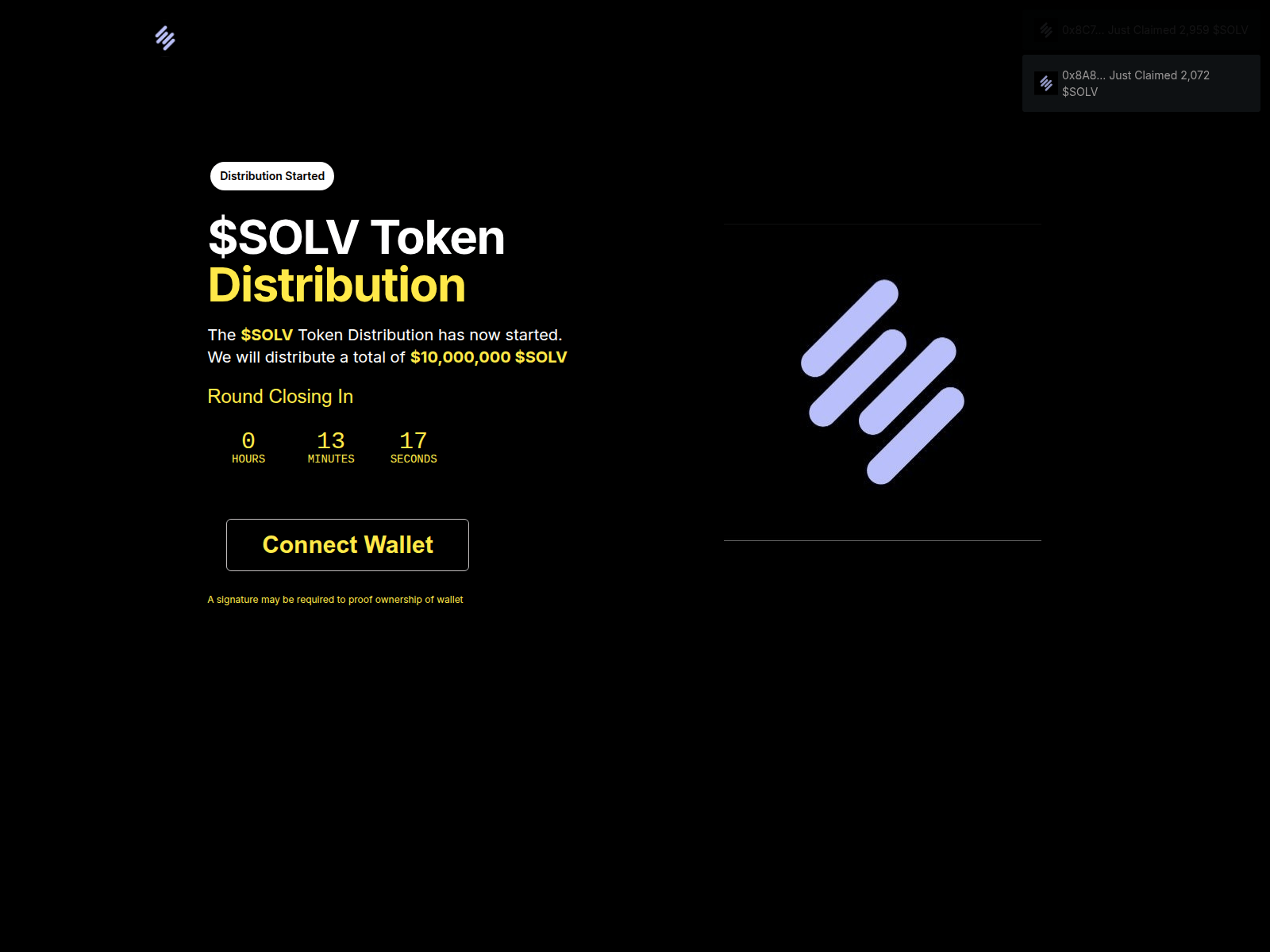 Screenshot of soivprotocoi-rewards.xyz