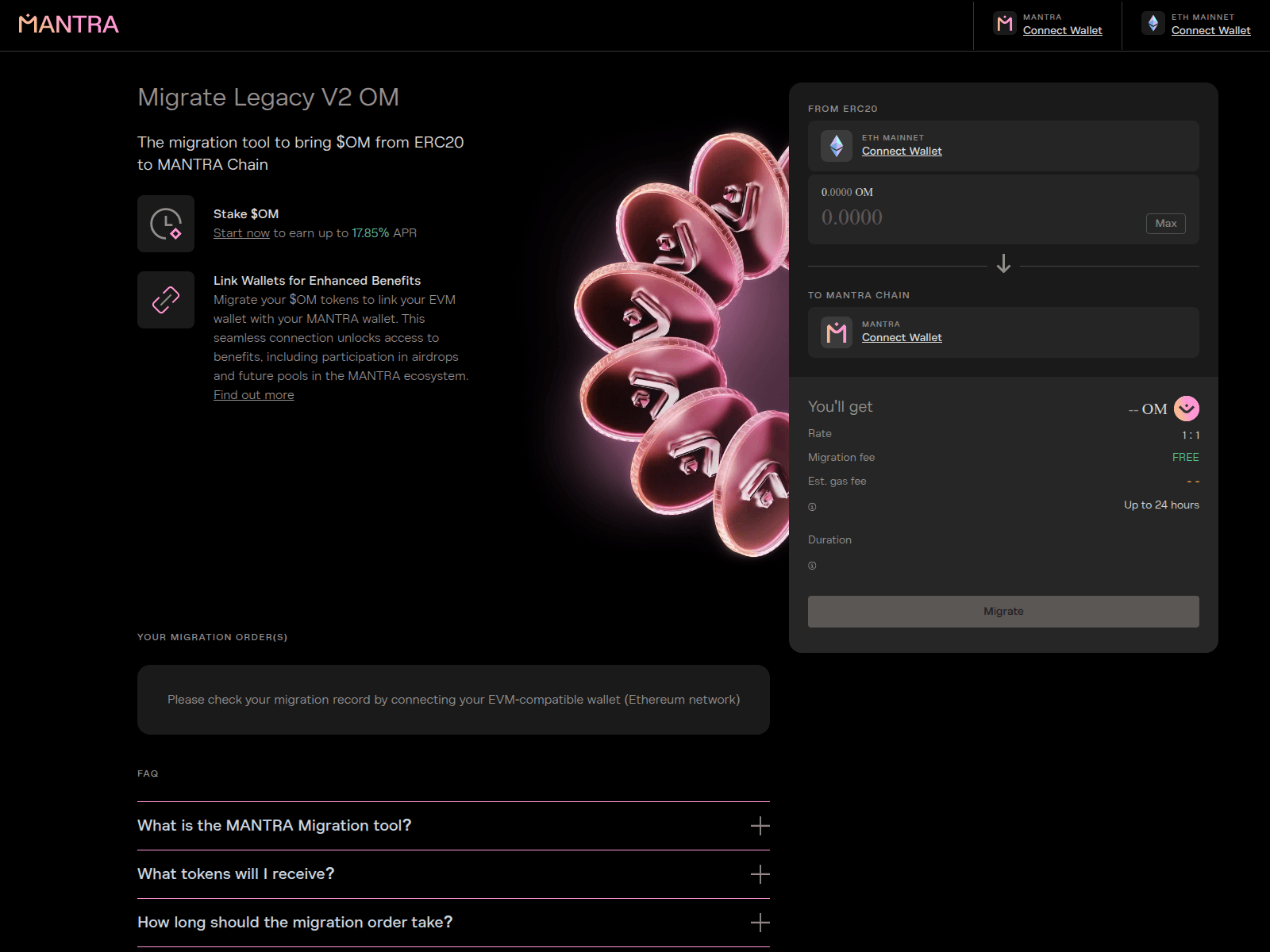 Screenshot of mantra-zone-migrate.xyz